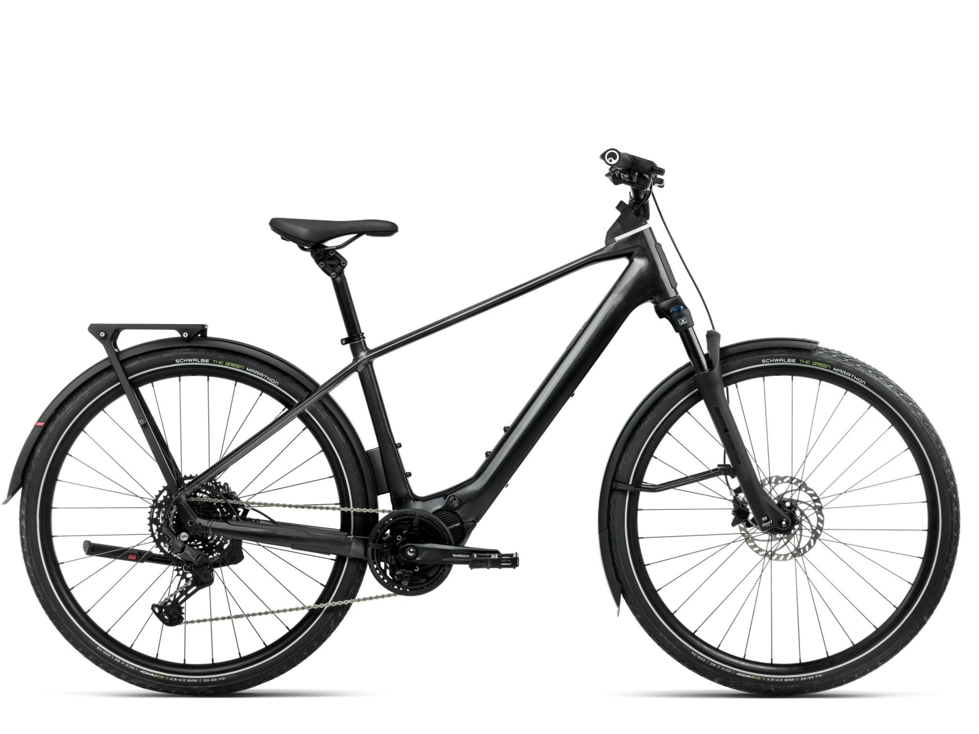 Orbea Kemen Tour 20 Touring Commuter Diamond black gloss Side Profile