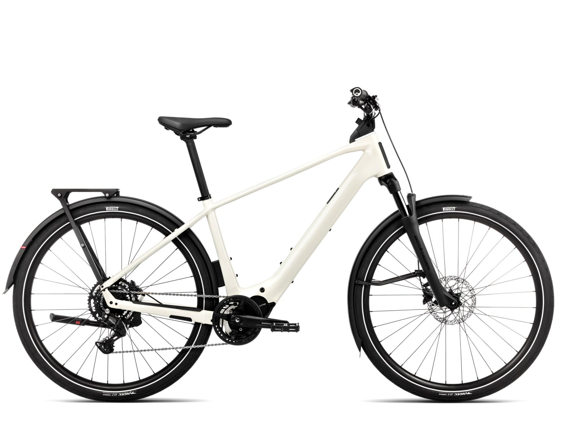 Orbea Kemen Tour 30 Touring Commuter Ivory white gloss Side Profile