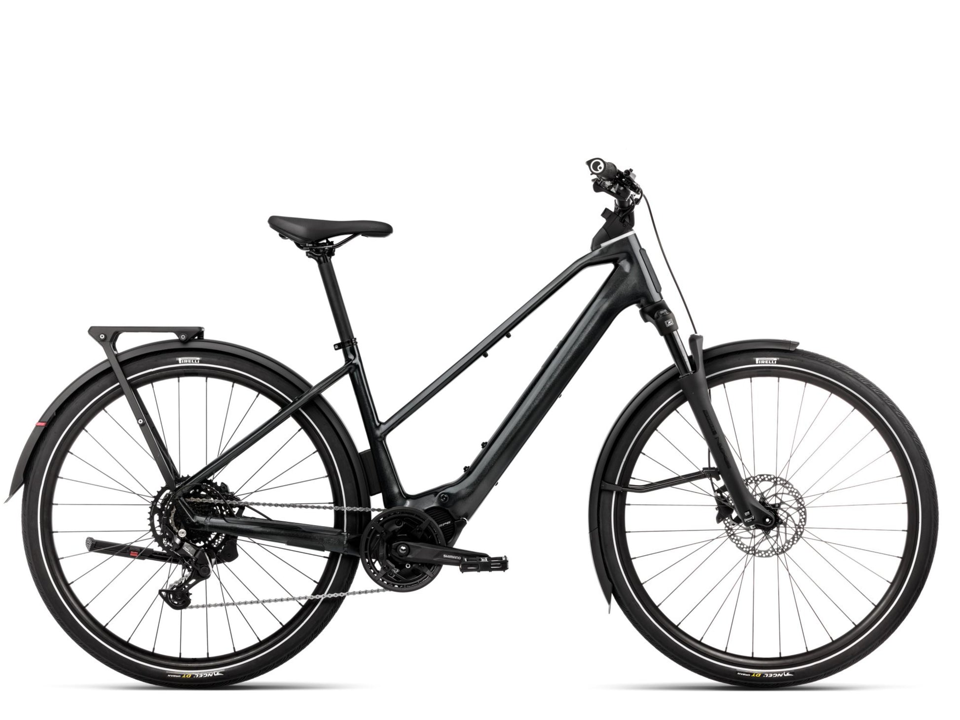 Orbea Kemen Tour 30 Mid Touring Commuter Diamond black gloss Side Profile