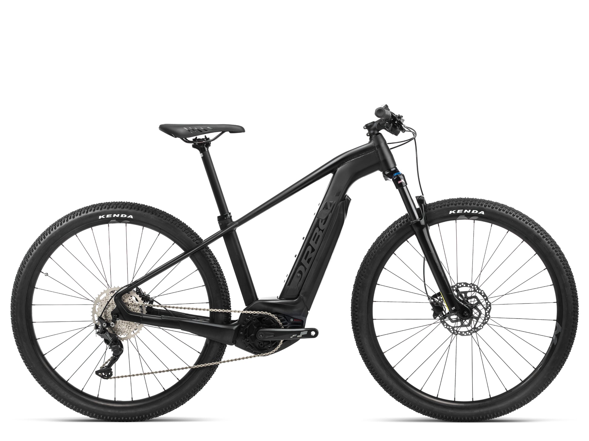 Orbea Keram 10 Hardtail eMTB Black Side profile