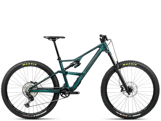 Orbea Occam LT M30 Full Suspension Mountain bike Escape green / carbon gloss Side profile