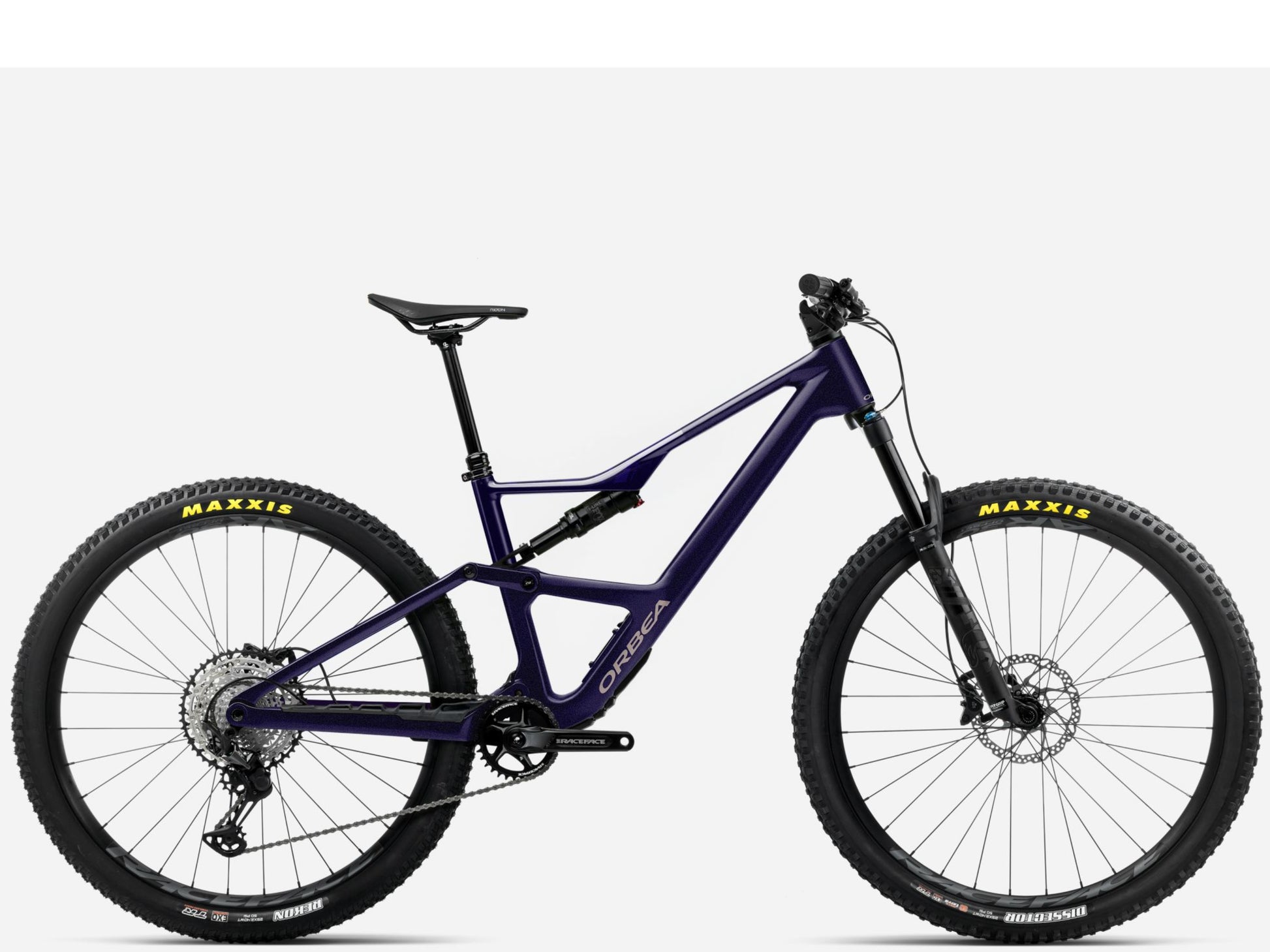 Orbea Occam SL H30 Full Suspension Mountain bike Tanzanite matte / gloss Side profile