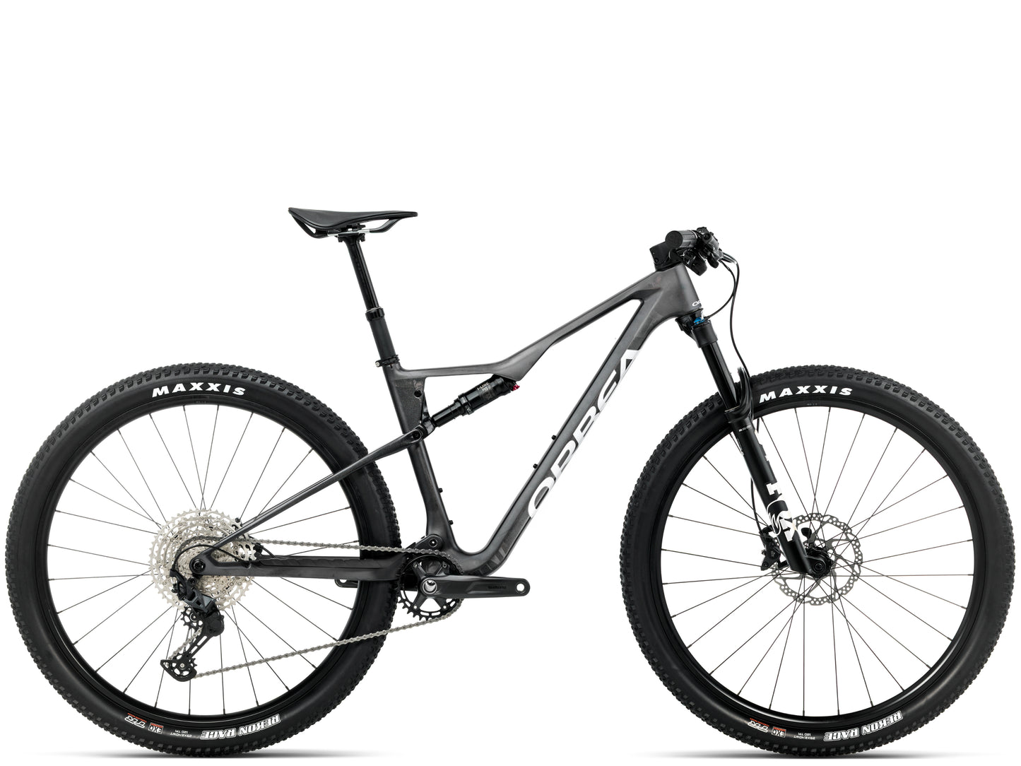 Orbea Oiz M30 Full Suspension Mountain bike Diamond carbon view matte / gloss Side profile