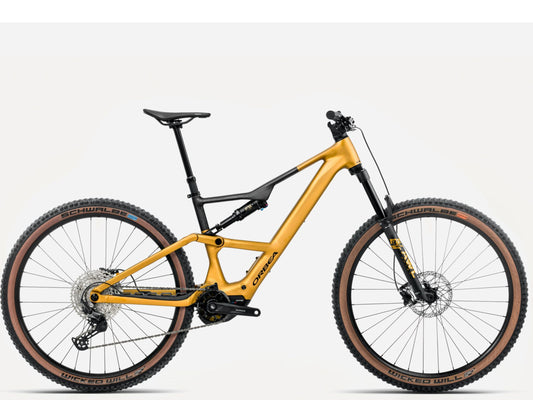 Orbea Rise SL H30 Full Suspension eMTB Bumblebee yellow / black matte Side profile