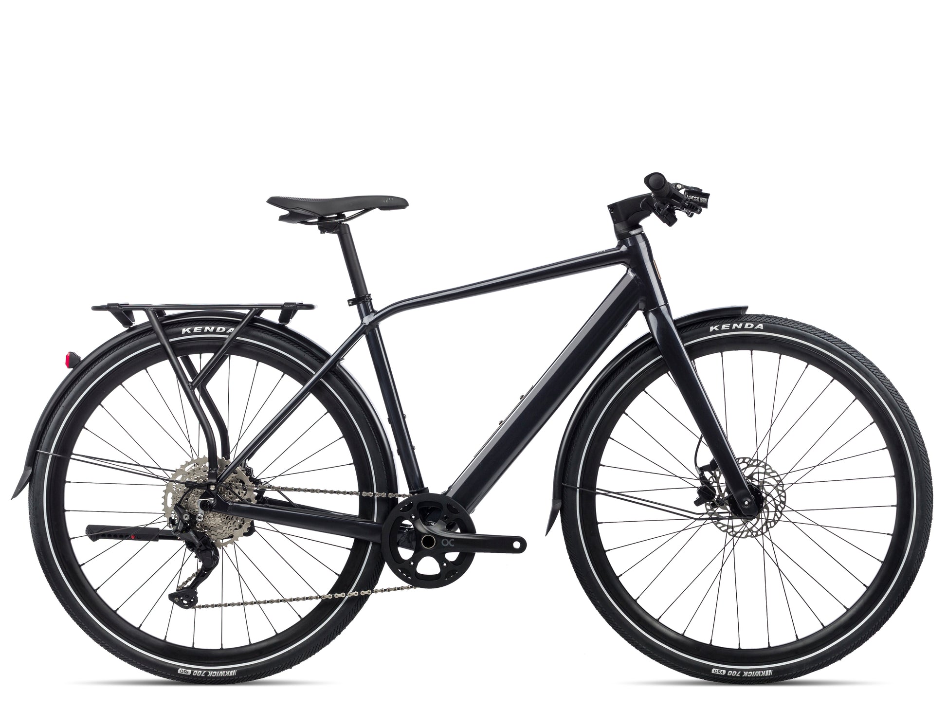 Orbea Vibe H30 EQ Road / commuter Leisure Electric bike Black gloss Side profile