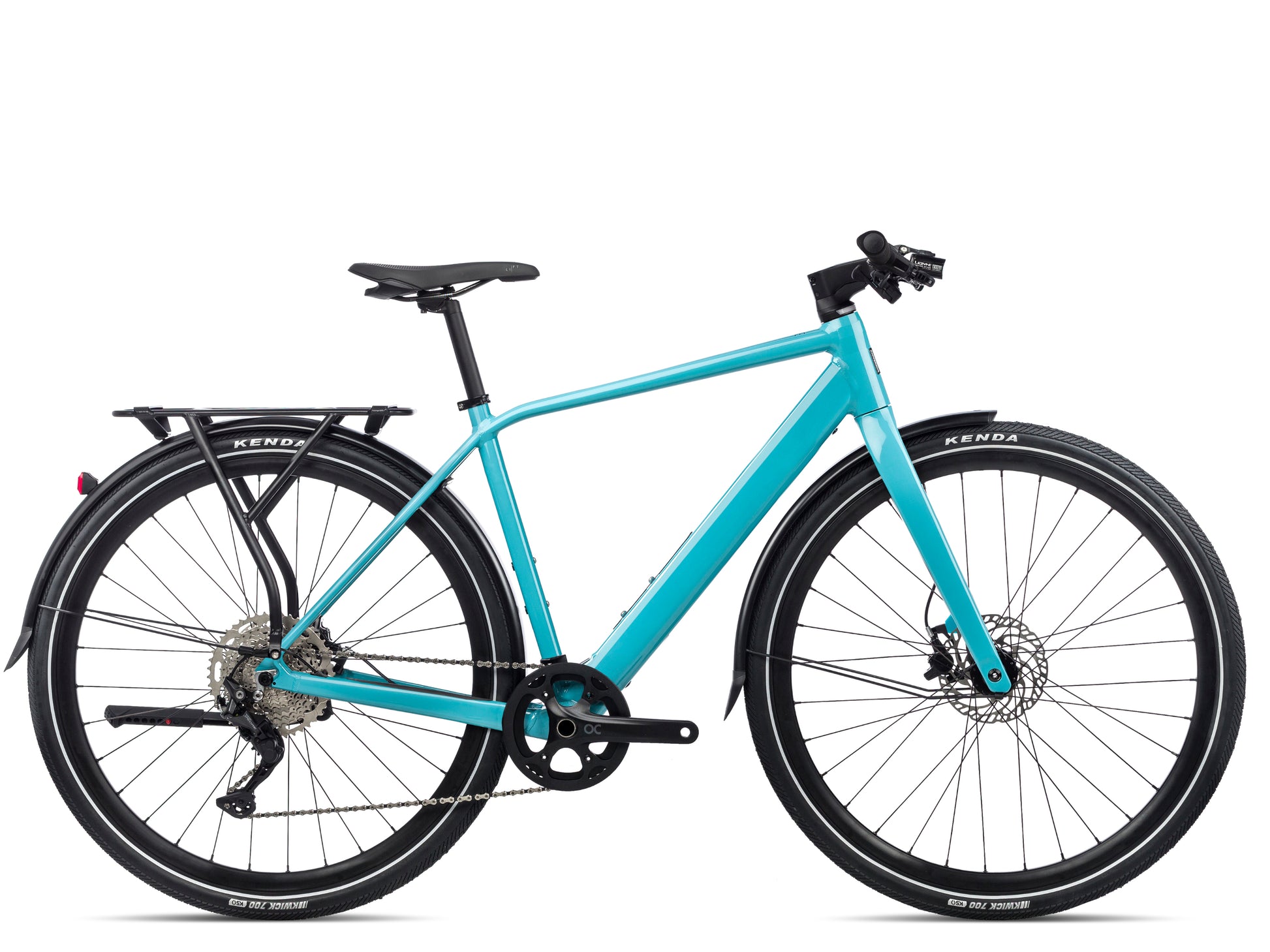 Orbea Vibe H30 EQ Road / commuter Leisure Electric bike Blue gloss Side profile