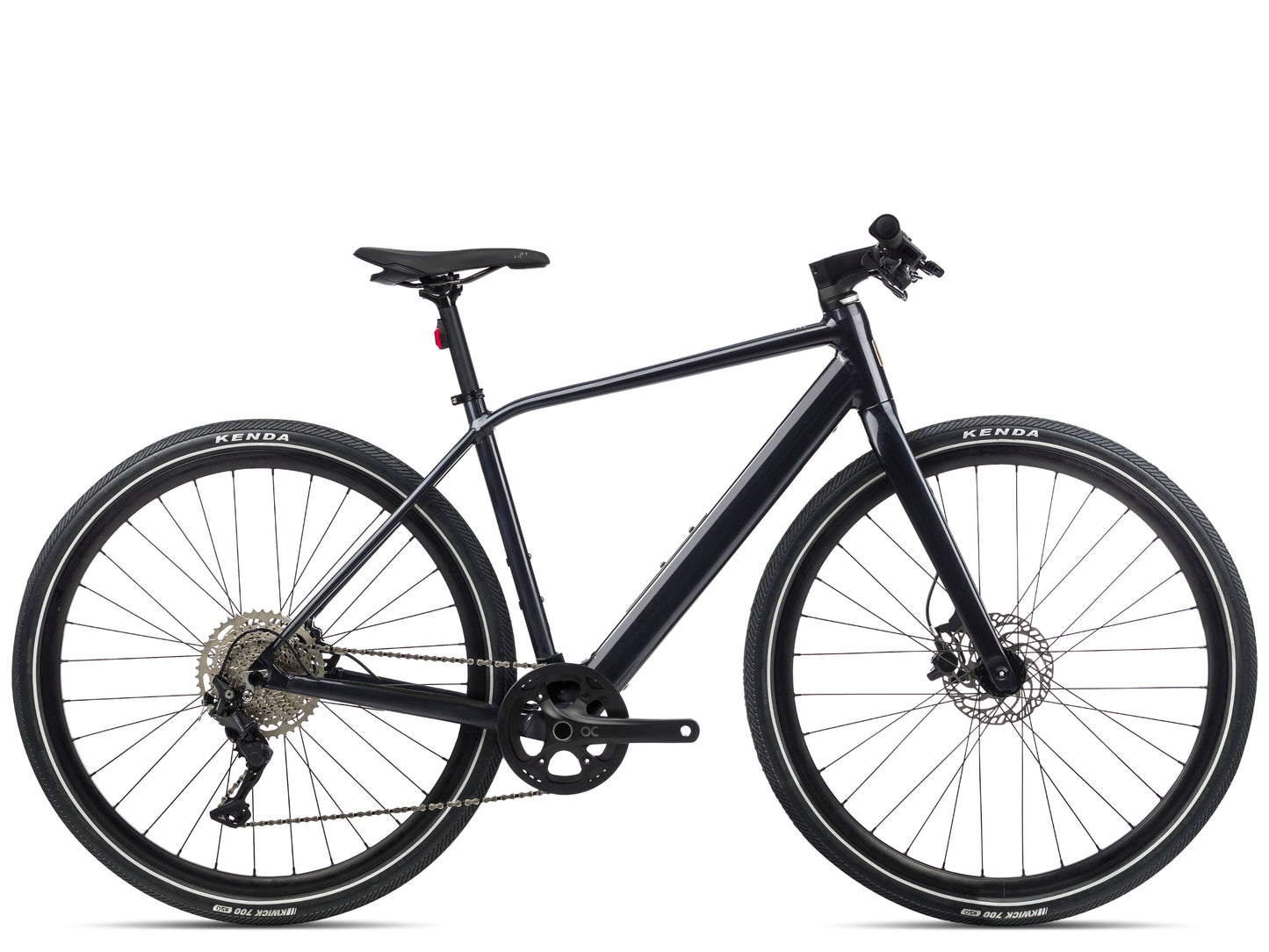 Orbea Vibe H30 Leisure Electric Bike Black gloss Side profile