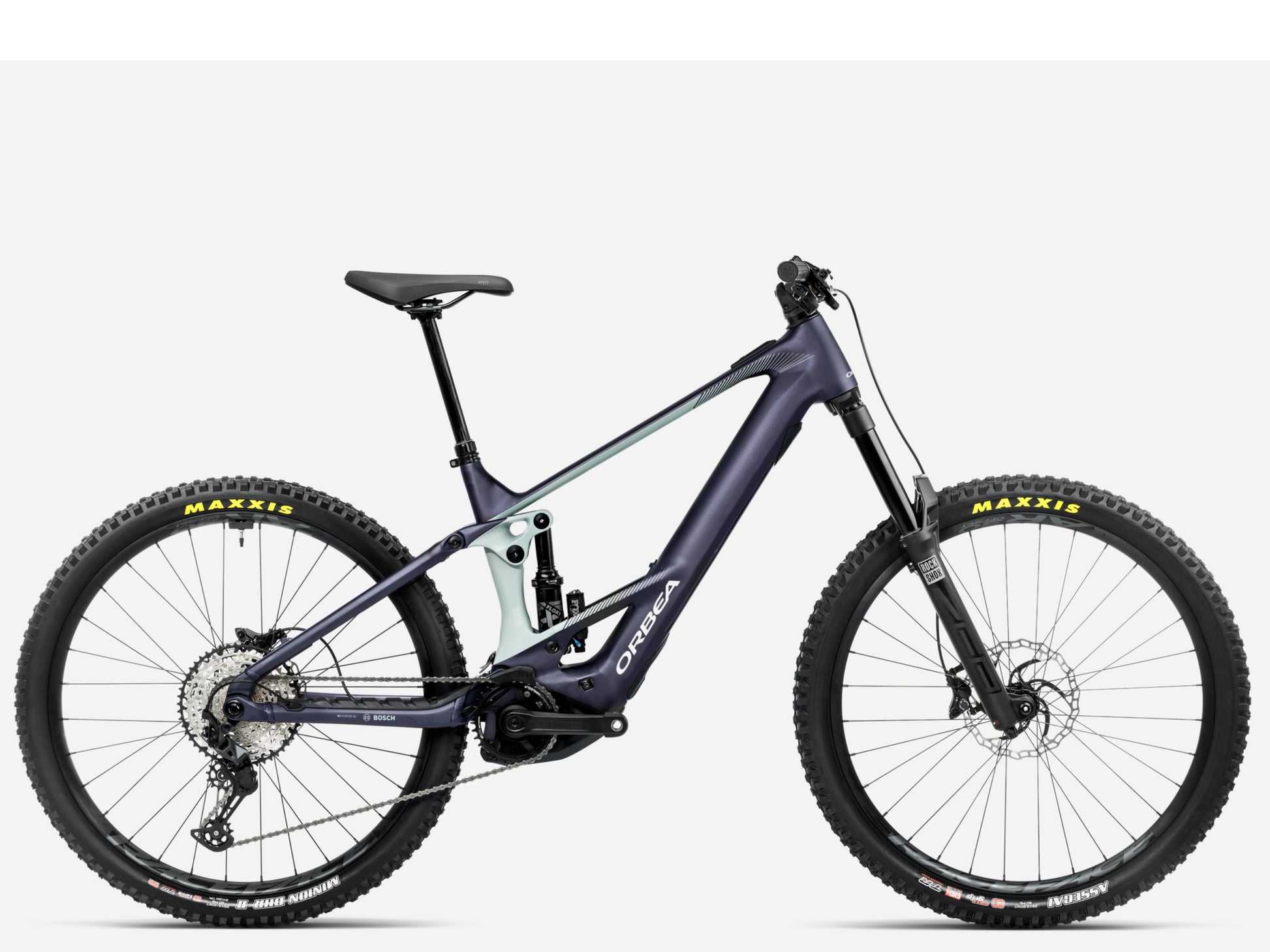 Orbea Wild H20 eMTB Enduro Tanzanite / blue stone matte Side profile