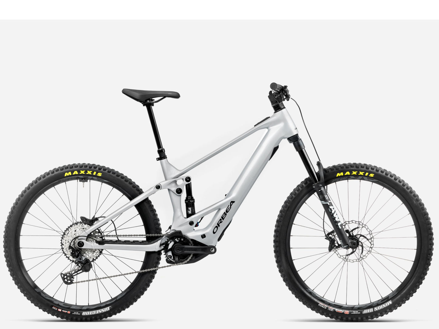Orbea Wild ST H20 eMTB Enduro Halo silver gloss Side profile
