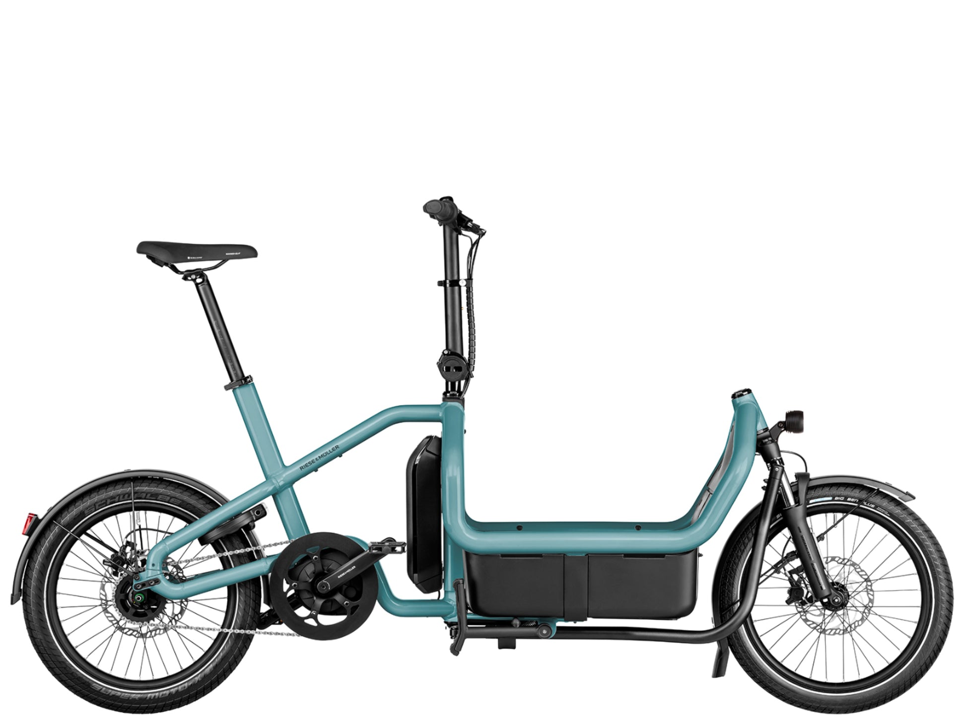 Riese & Muller Carrie2 City Aqua Side Profile