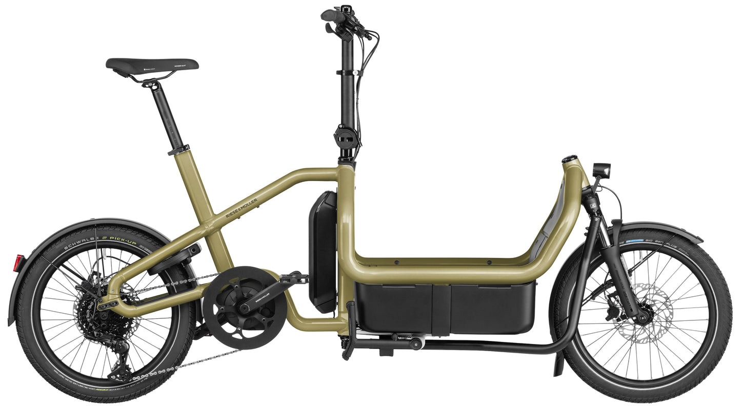 Riese & Muller Carrie Touring Cargo Anise Side profile