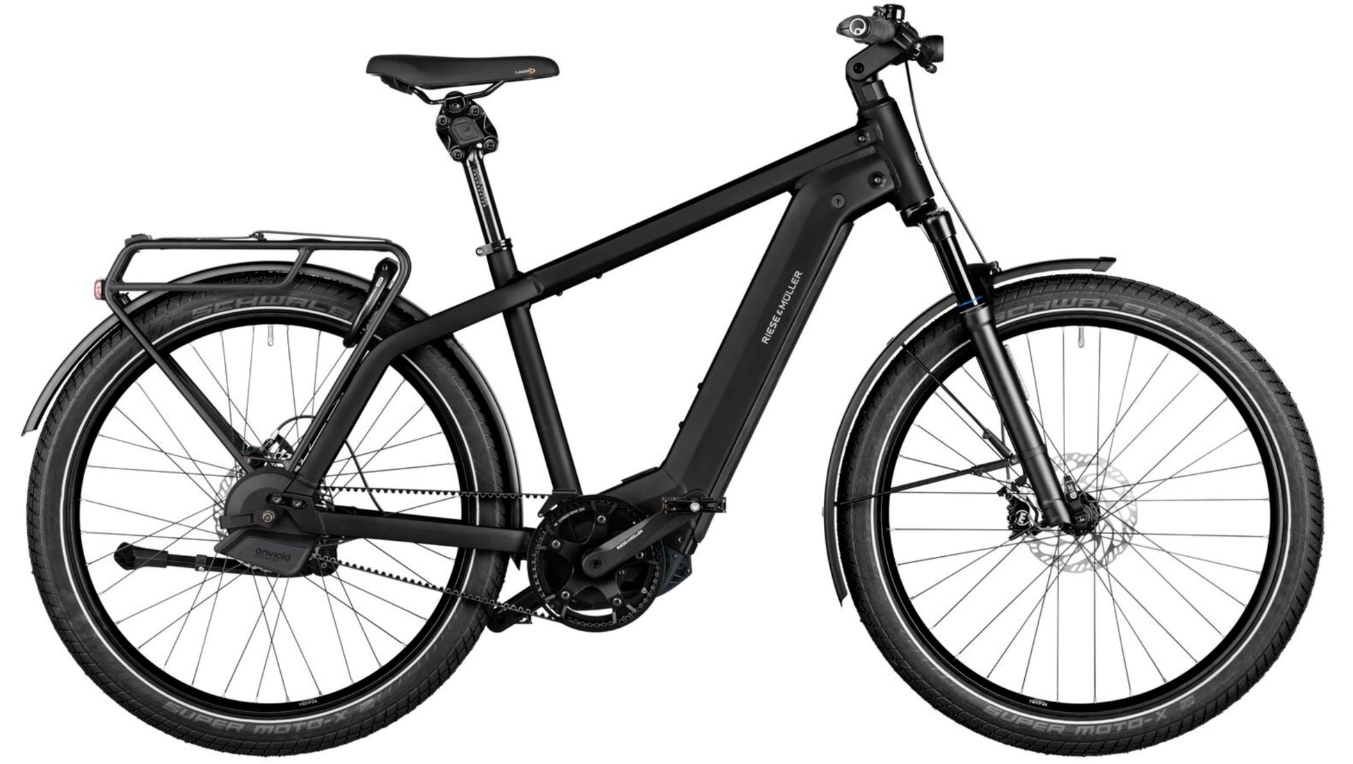 Riese & Muller Charger4 GT Automatic Black matte Hardtail Side profile