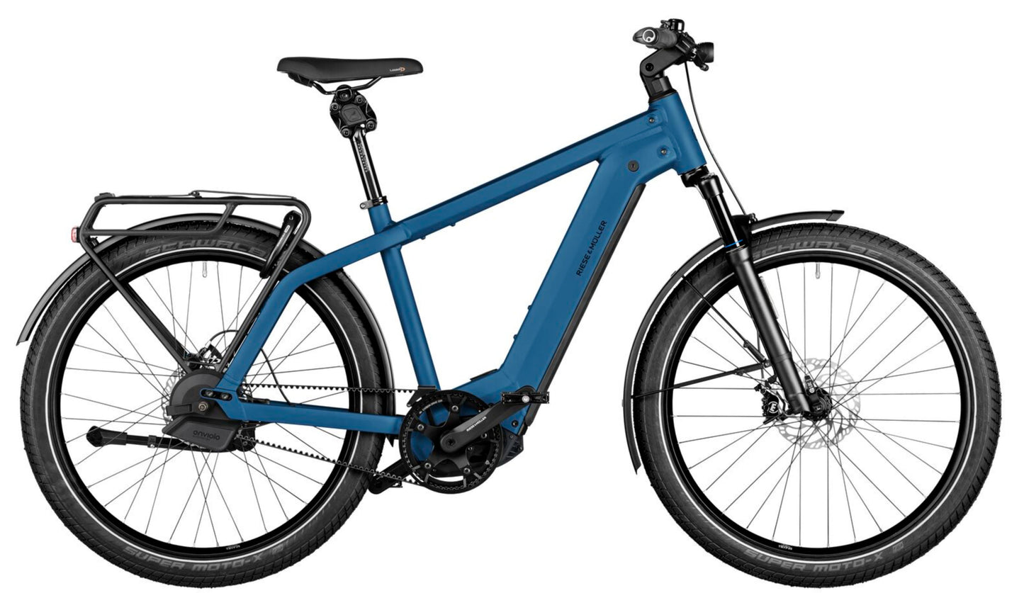 Riese & Muller Charger4 GT Automatic Hardtail Petrol matte Side profile