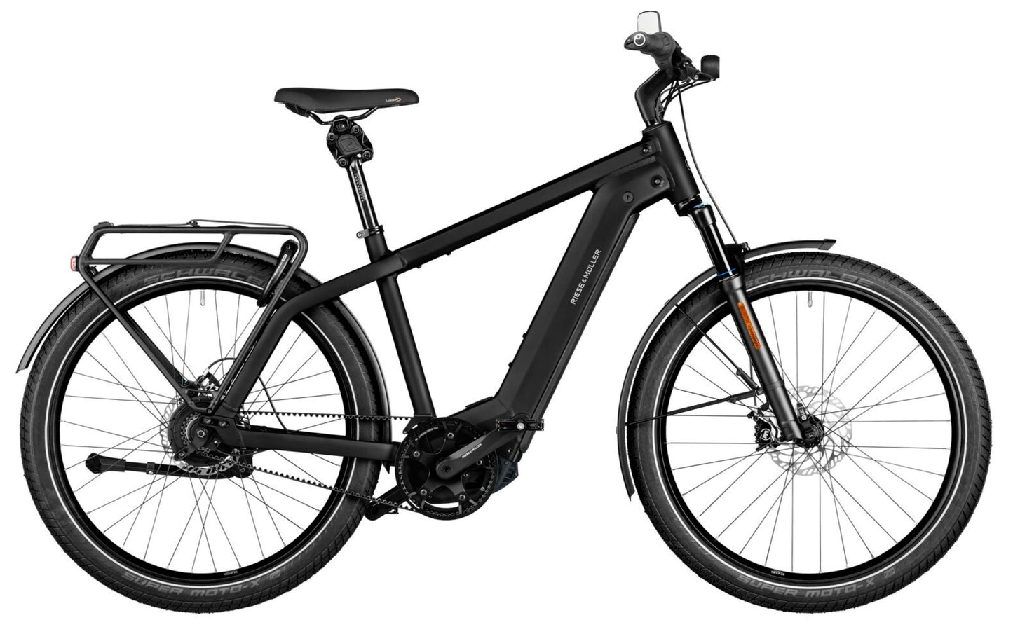 Riese & Muller Charger4 GT Vario HS Hardtail Black matte Side Profile