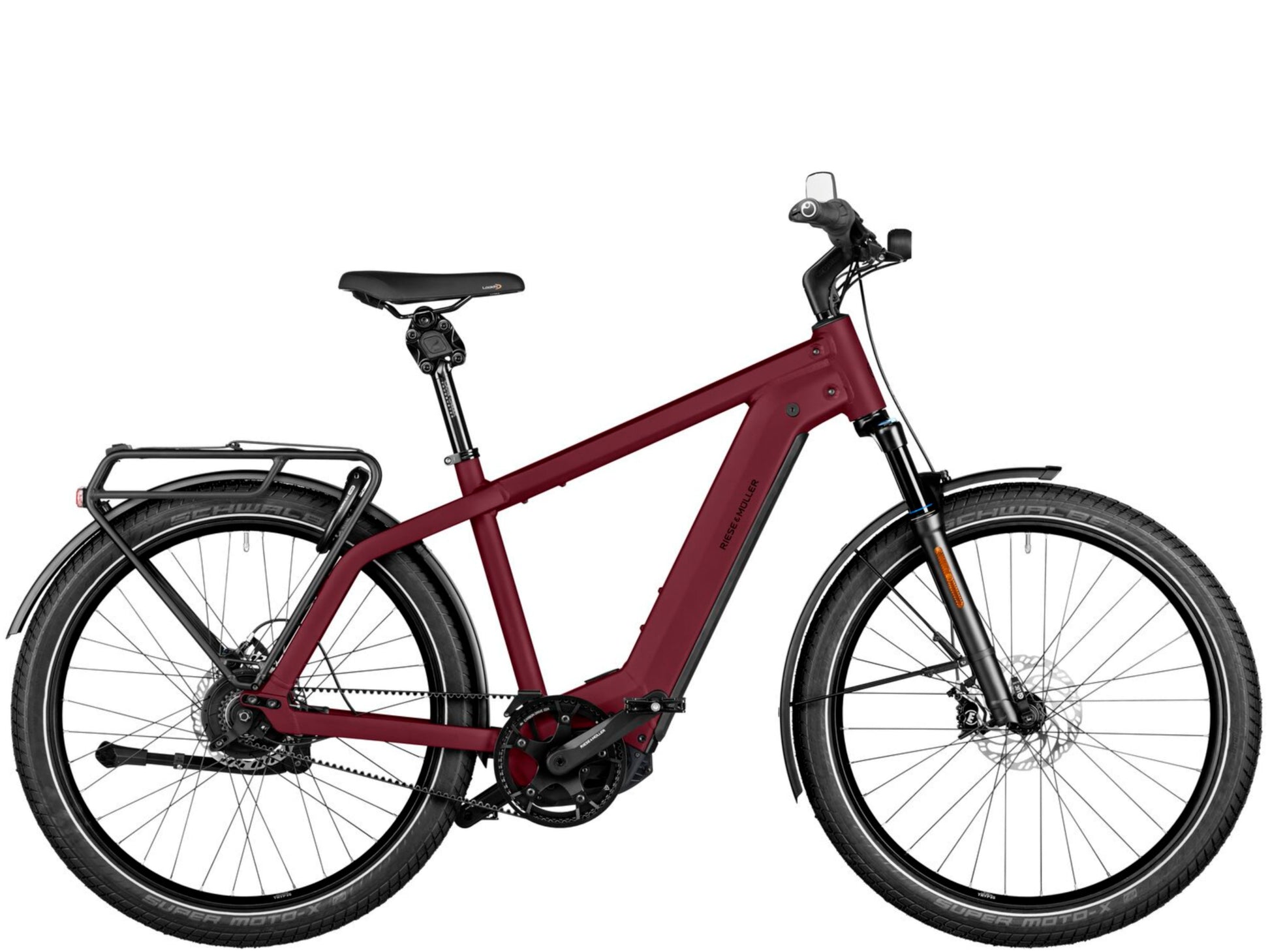 Riese & Muller Charger4 GT Vario HS Hardtail Dark red matte Side Profile