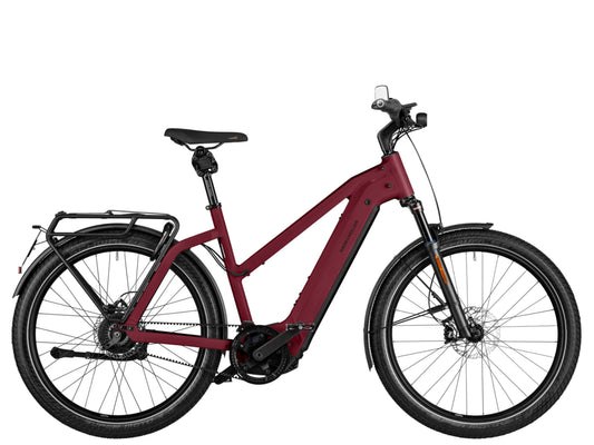 Riese & Muller Charger4 Mixte GT Vario HS Dark red Side profile