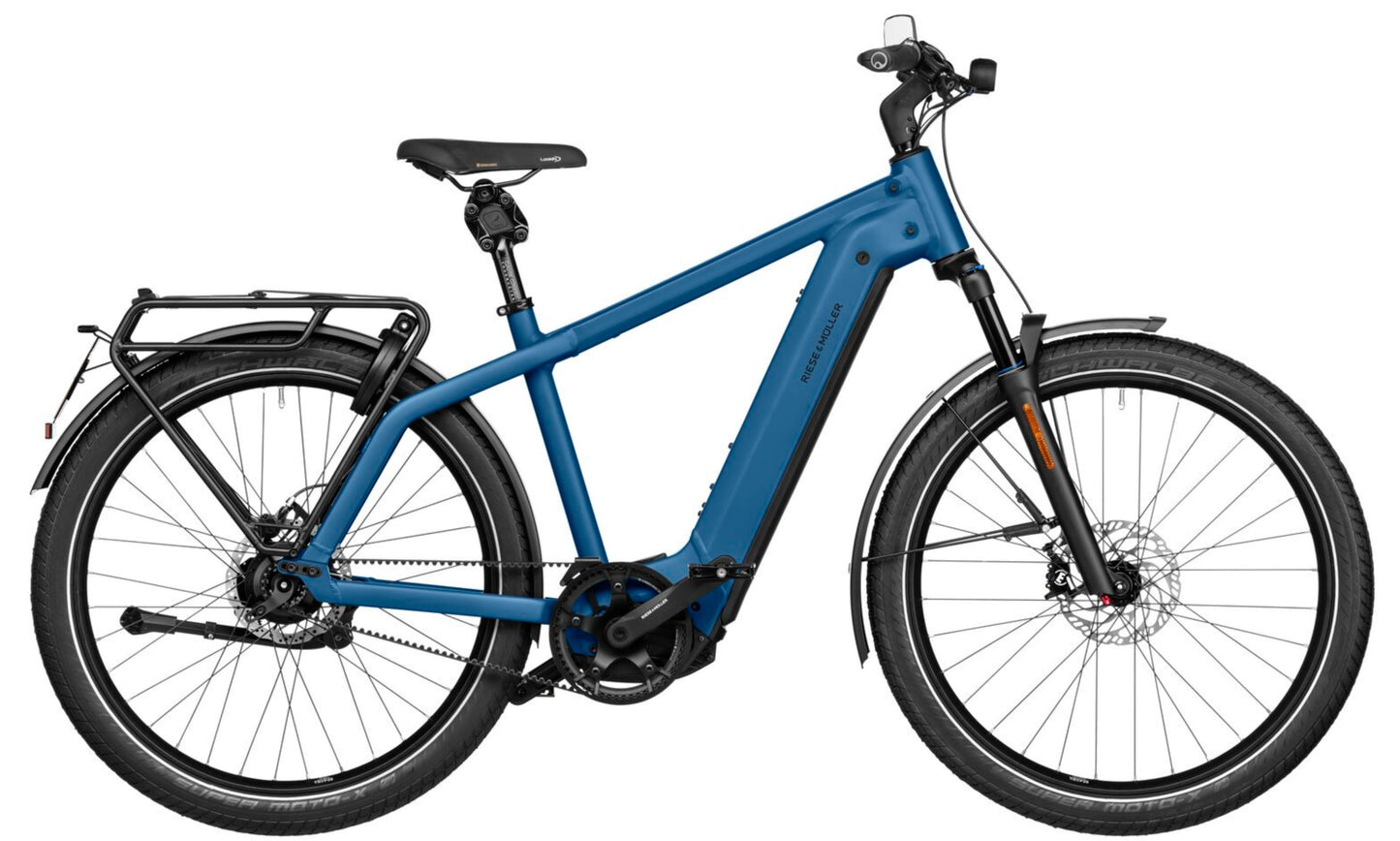 Riese & Muller Charger4 GT Rohloff HS Hardtail Petrol matte Side profile