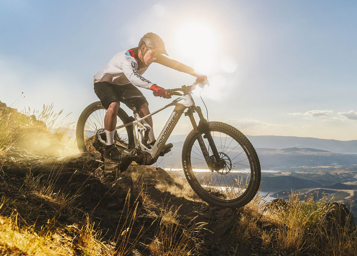 Mondraker Lifestyle Rider on Mountain trail