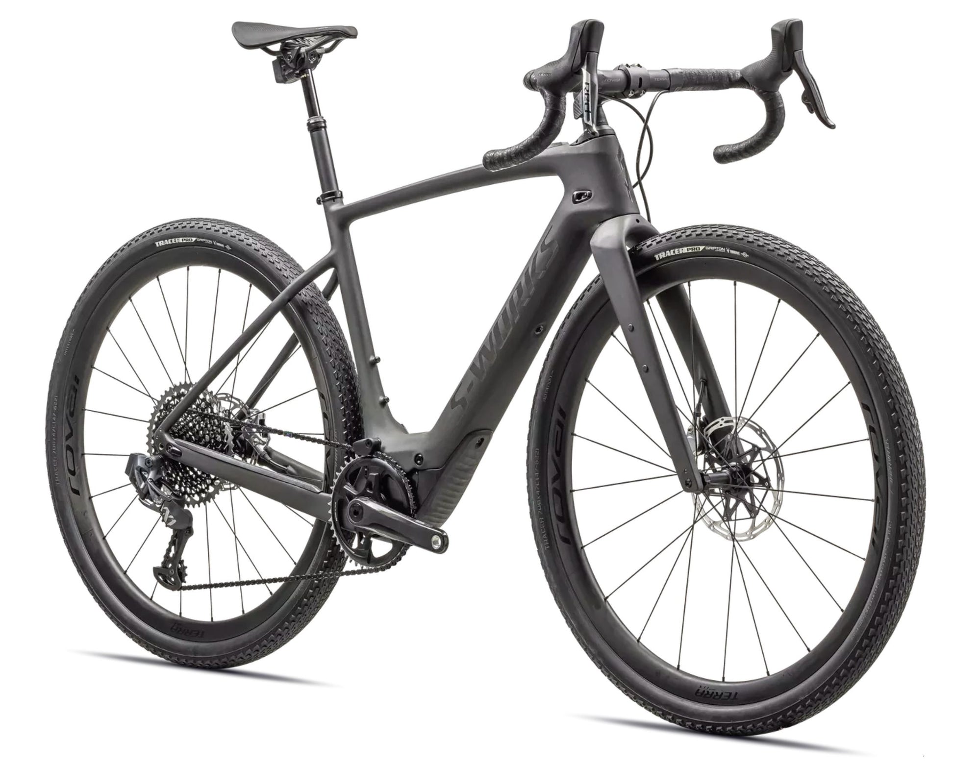 Specialized Creo2 S-works Green / dark moss / green speckle Angled View