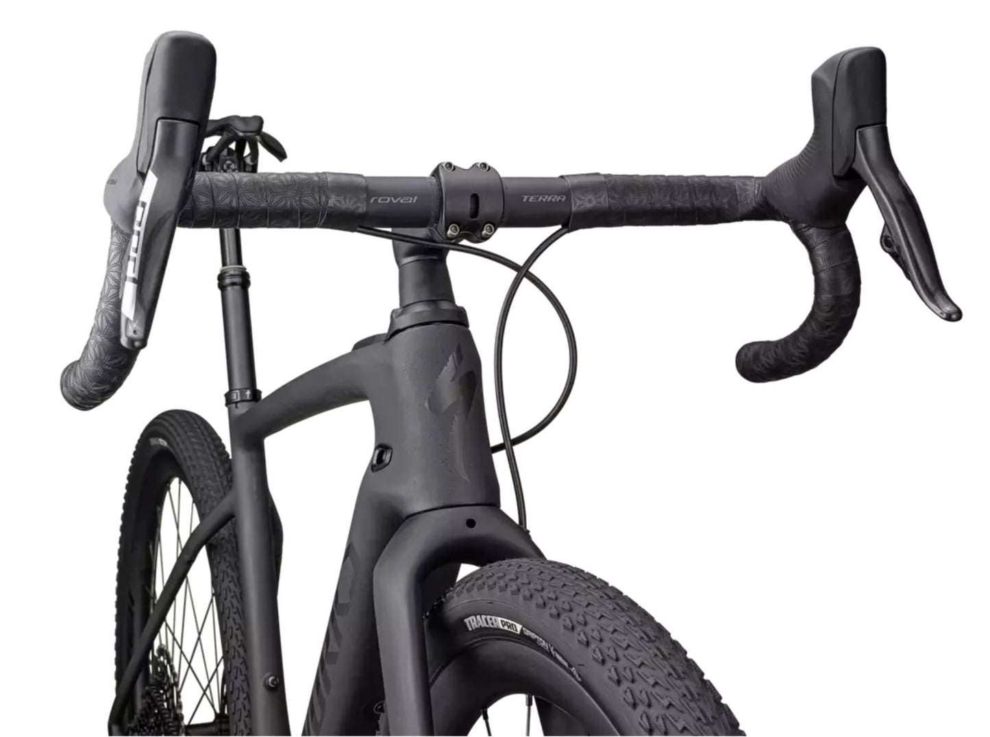 Specialized Creo 2 S-Works Green / dark moss / green speckle handlebars, shifters