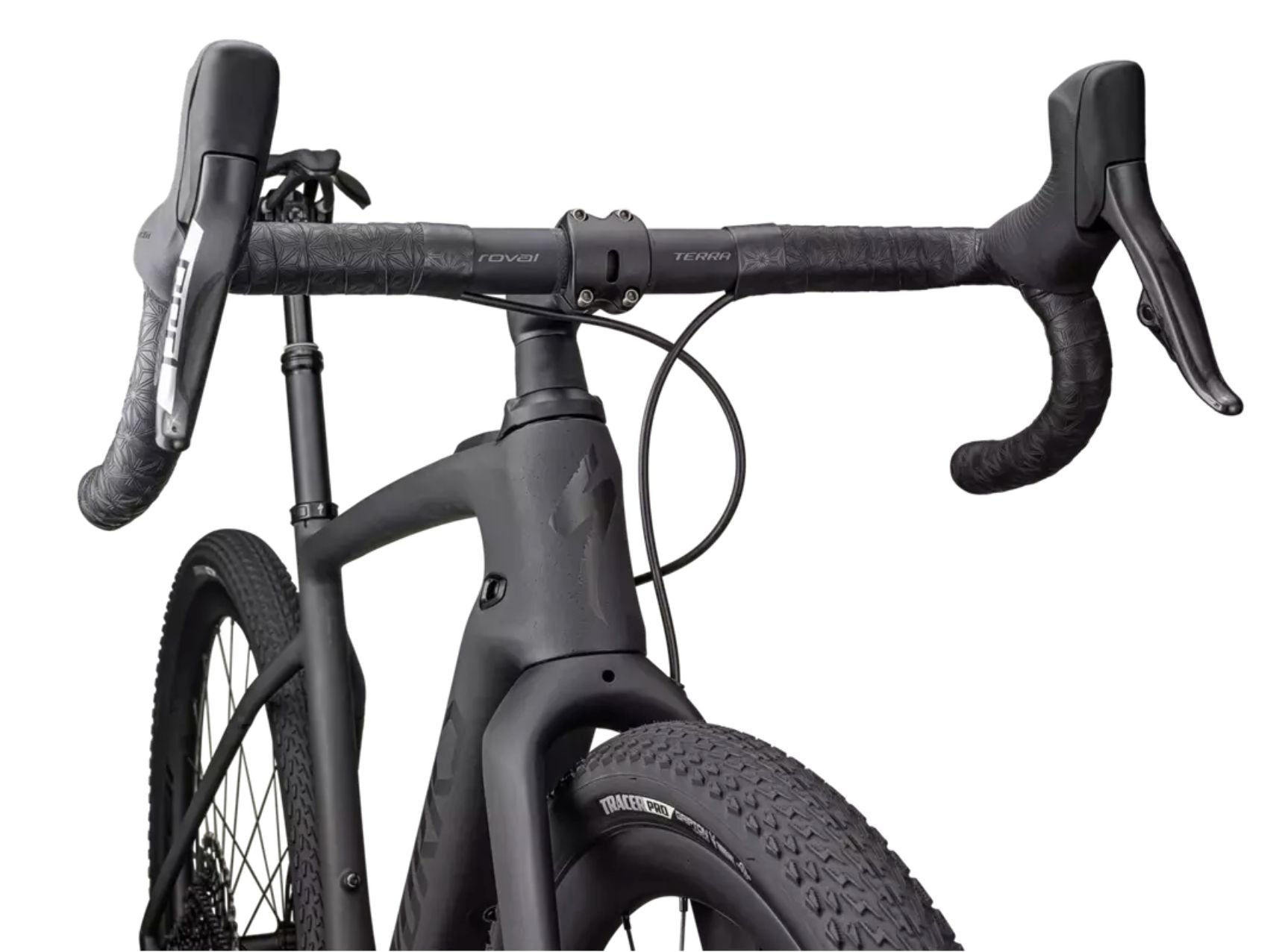 Specialized Creo 2 S-Works Green / dark moss / green speckle handlebars, shifters