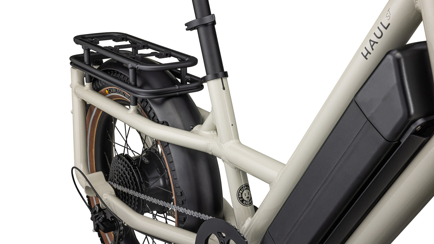 Specialized Globe Haul ST White Mountains Rear Carrier and Motor