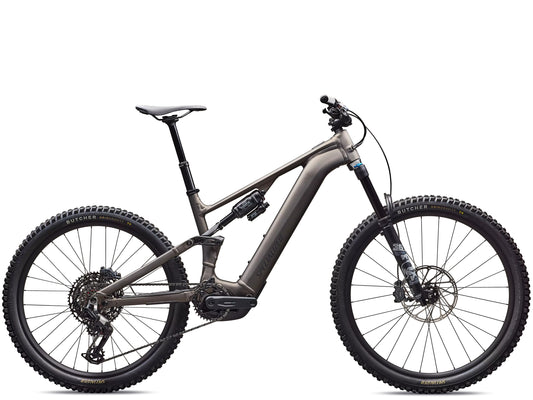 Specialized Turbo Levo 4 Comp Alloy Full Suspension eMTB Satin gunmetal / Obsidian Side profile