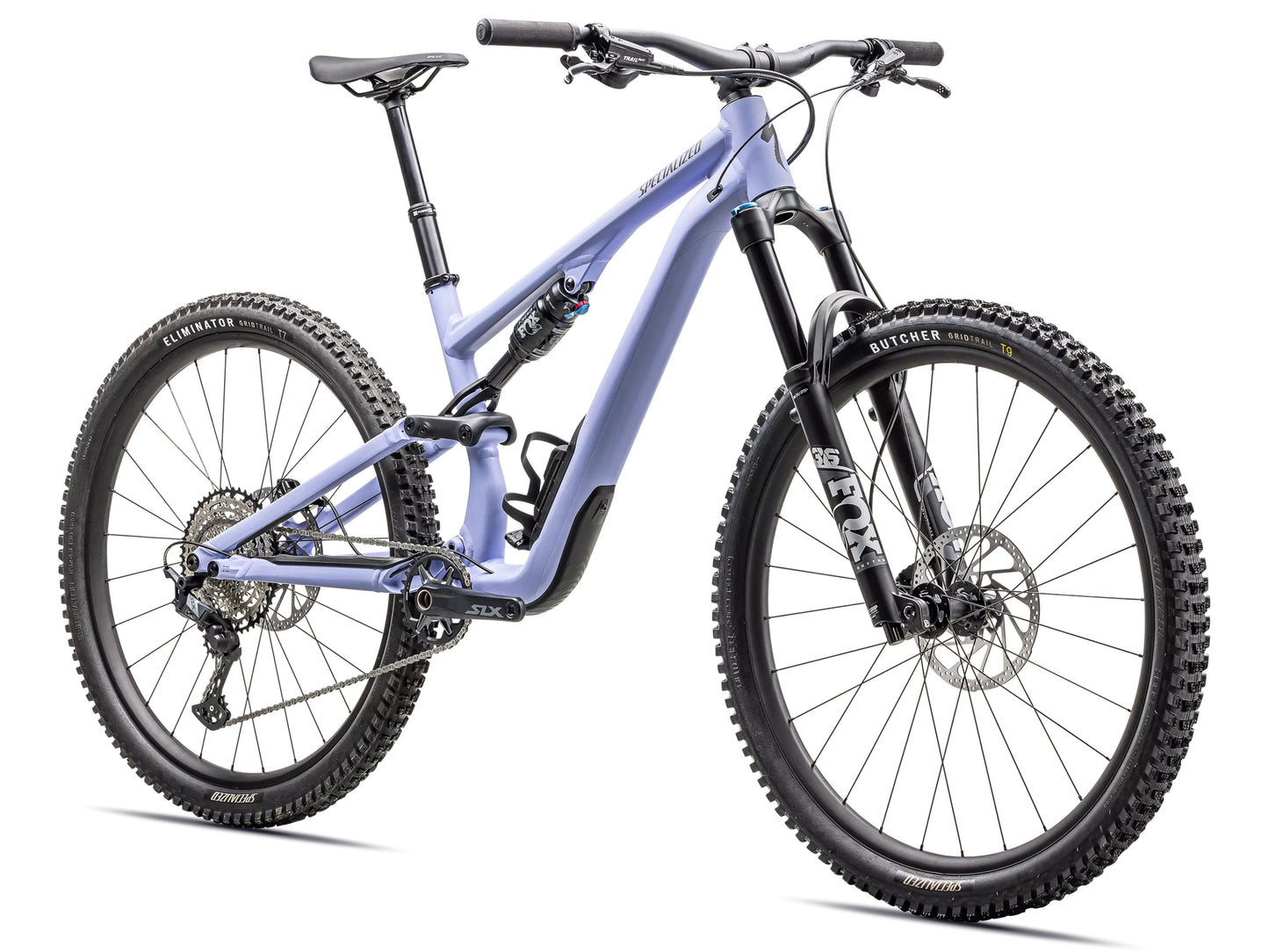Specialized Stumpjumper 15 Comp Alloy Full Suspension Mountain bike Satin powder indigo / smoke Forward facing view