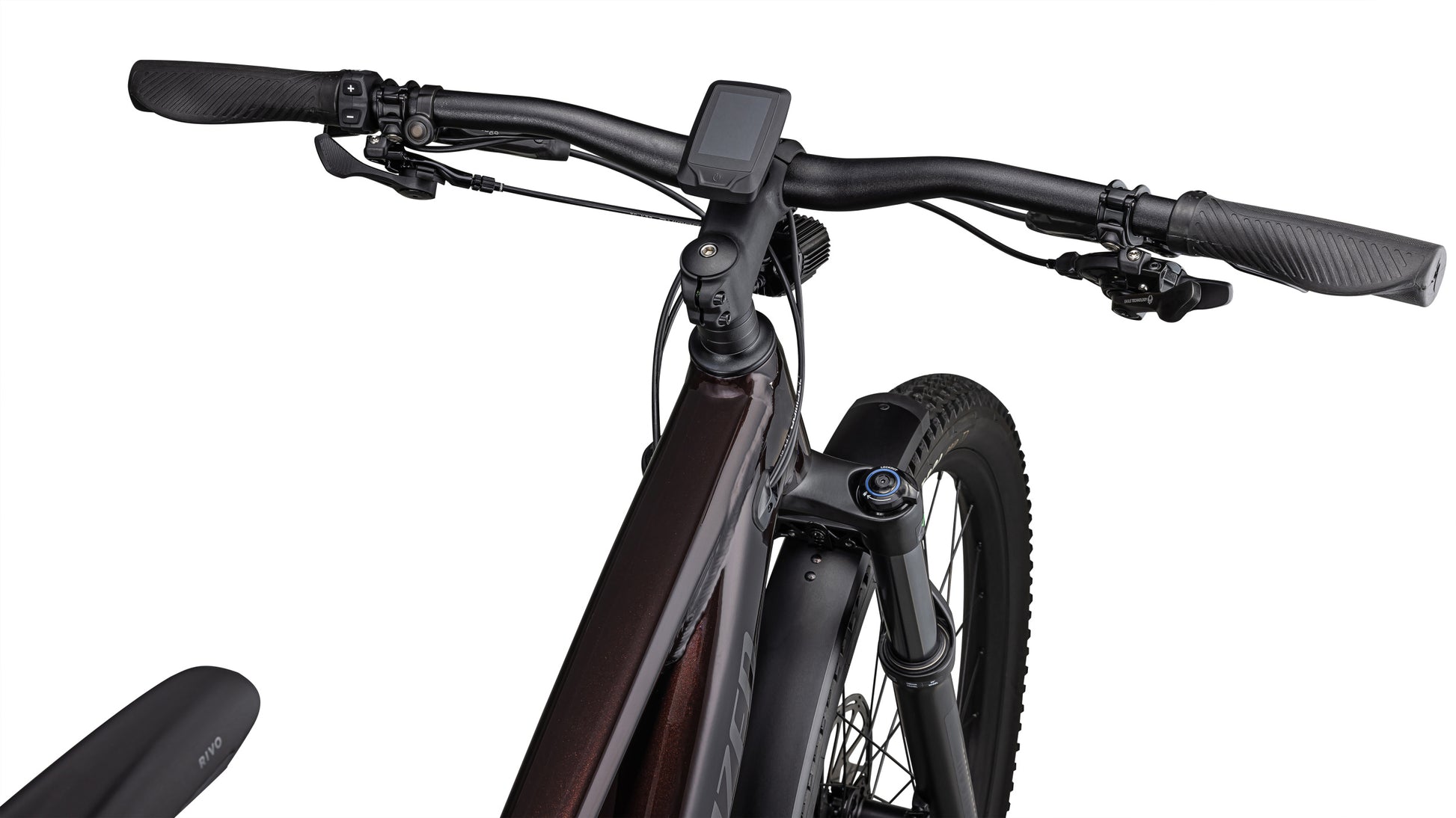 Specialized Tero X 5.0 Redonyx / smoke cockpit forward facing on Fly Rides USA