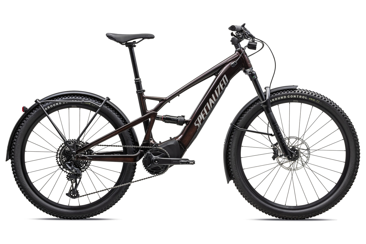 Specialized Tero X 5.0 Redonyx / smoke side profile on Fly Rides USA