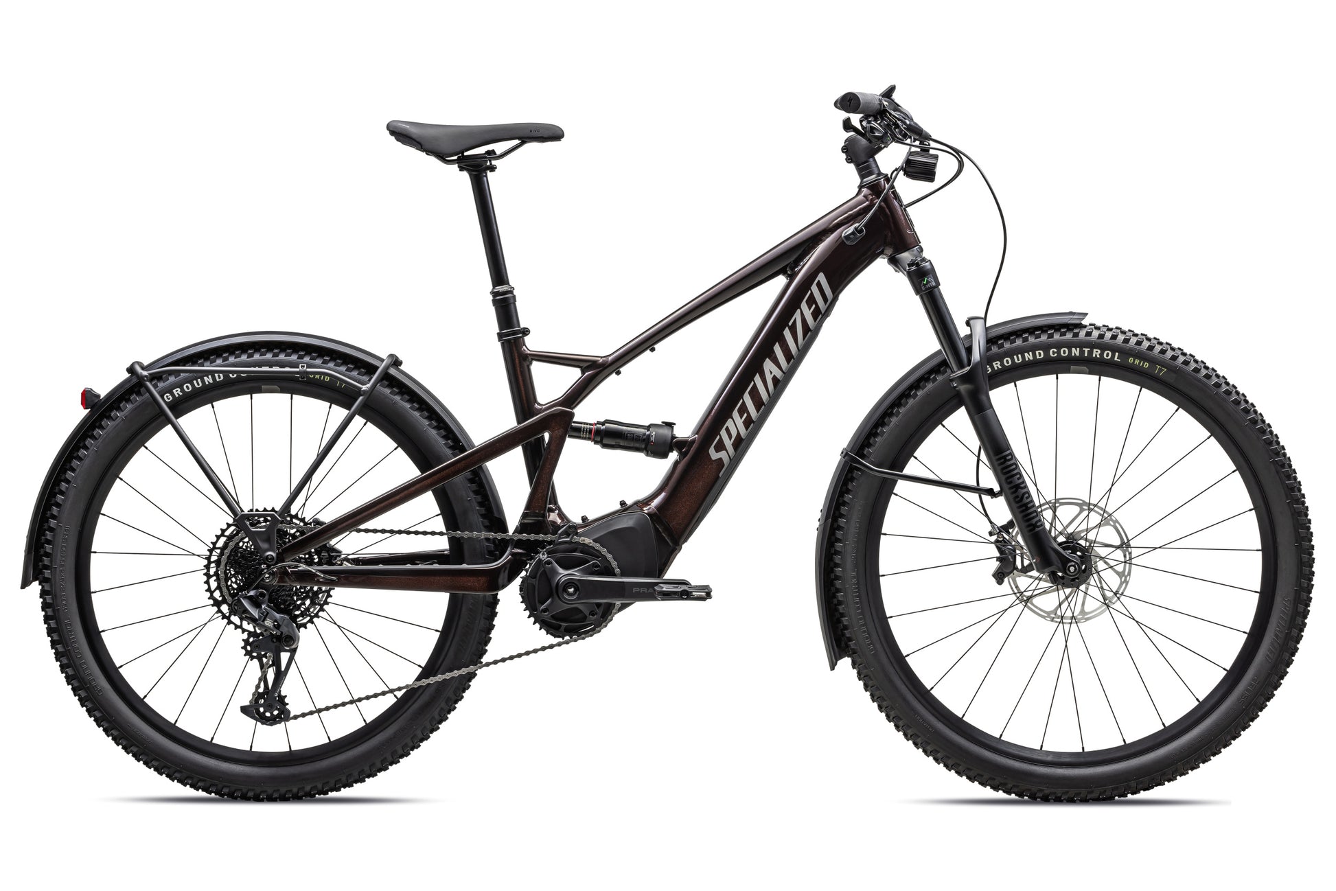 Specialized Tero X 5.0 Redonyx / smoke side profile on Fly Rides USA