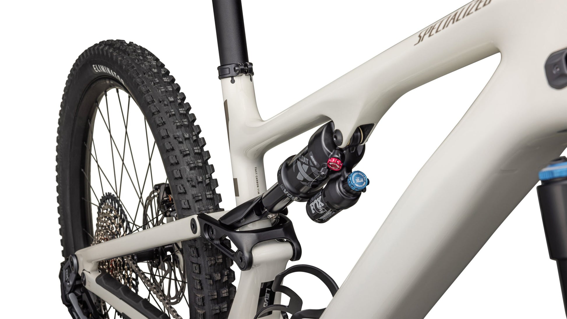 Specialized Turbo Levo SL Expert Carbon Birch & Taupe rear shock