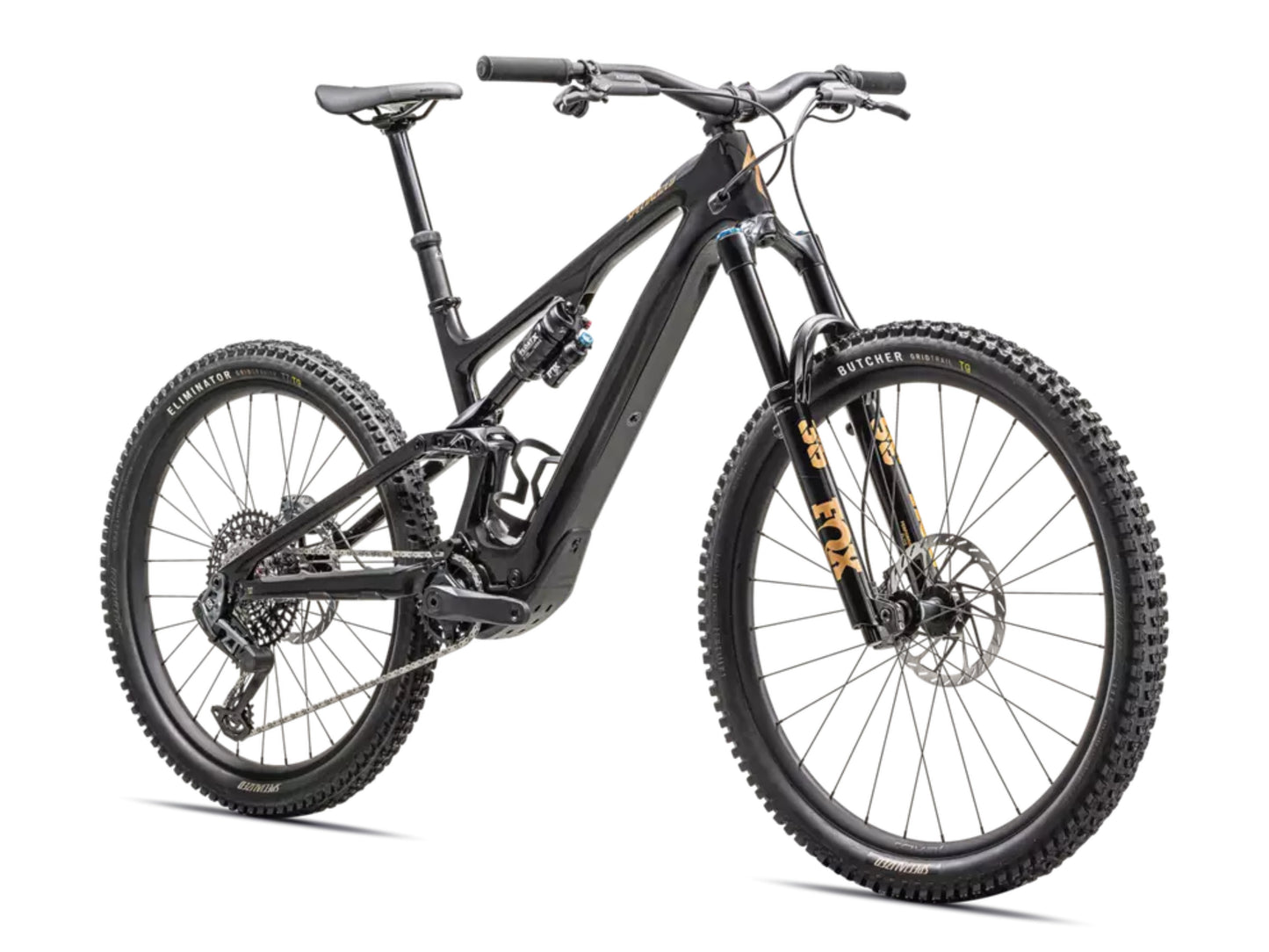 Specialized Turbo Levo SL Expert Full suspension eMTB Carbon / obsidian / bronze Forward facing view