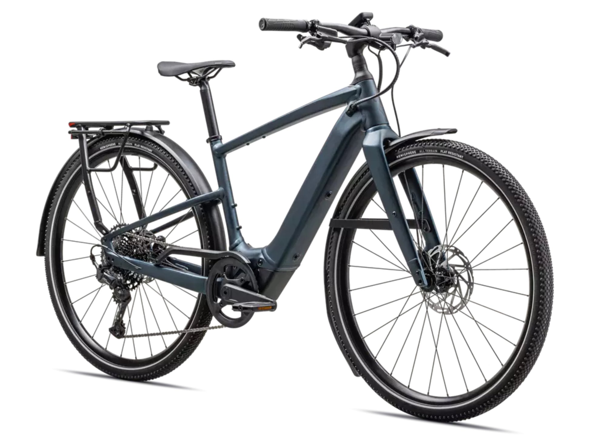 Specialized Turbo Vado SL 2 5.0 Lightweight Road / commuter electric bike Satin deep blue metallic Forward facing view