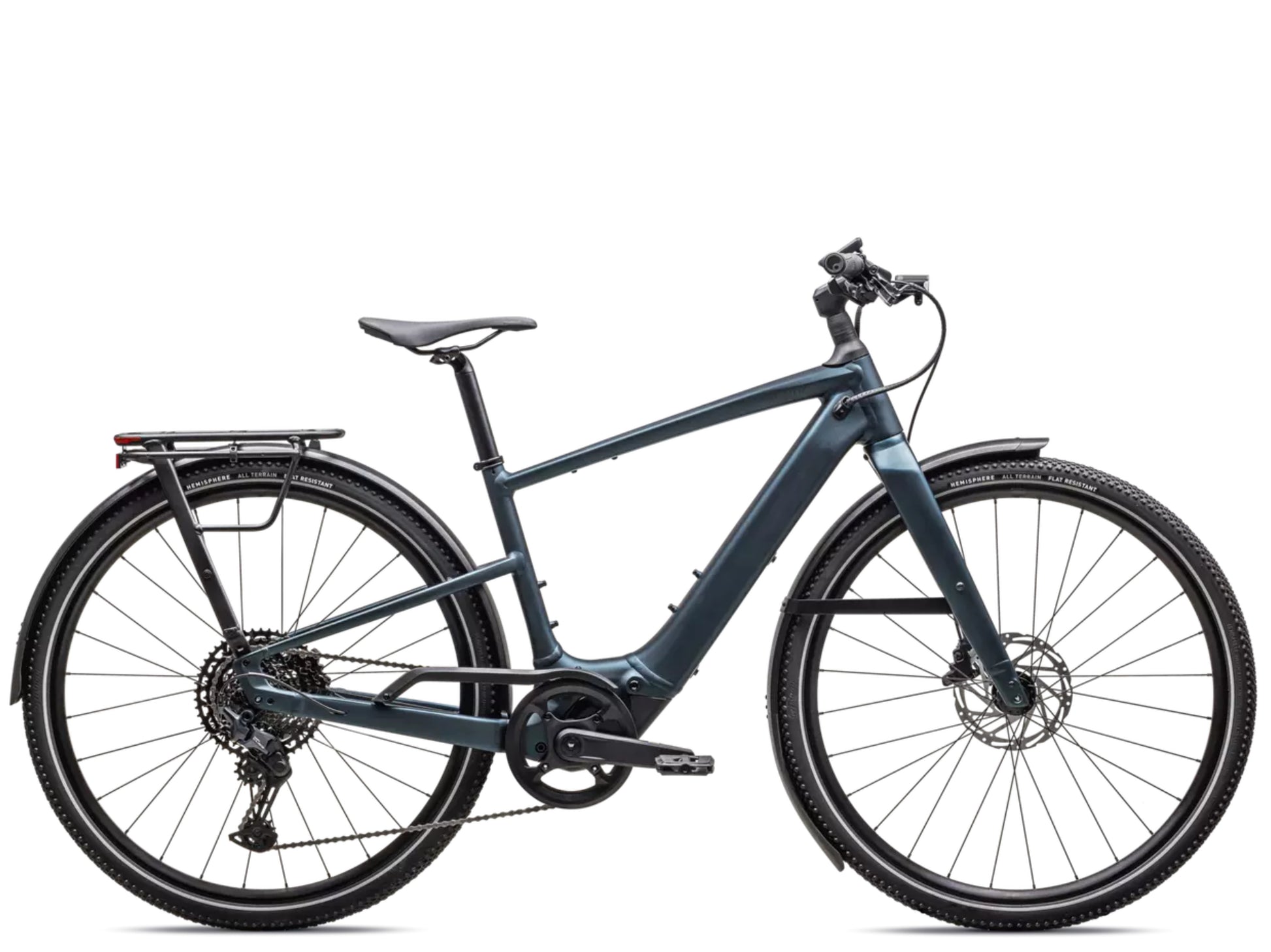 Specialized Turbo Vado SL 2 5.0 Lightweight Road / commuter electric bike Satin deep blue metallic Side profile