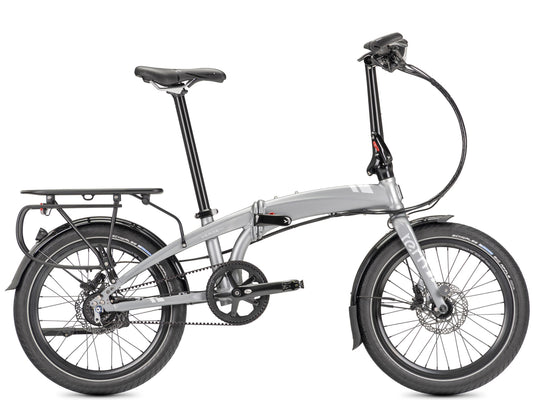 Tern Verge S8i folding bike commuter / leisure Space grey Side profile
