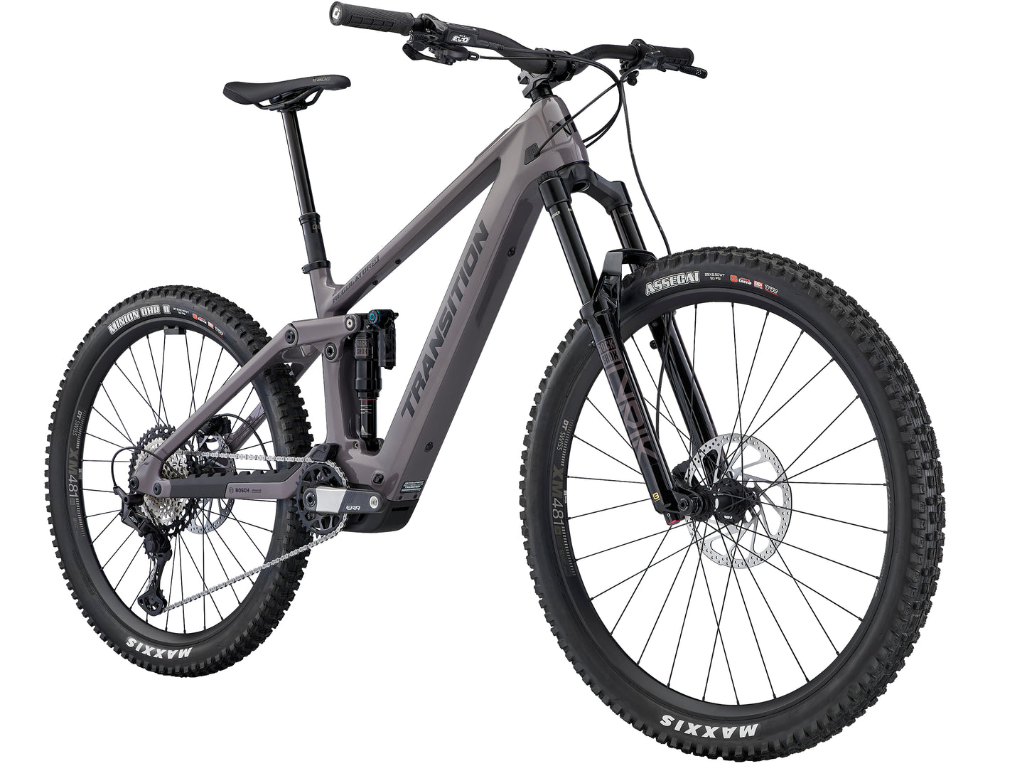Transition Regulator SX Carbon XT Full suspension eMTB Stormshadow grey Forward_facing_View