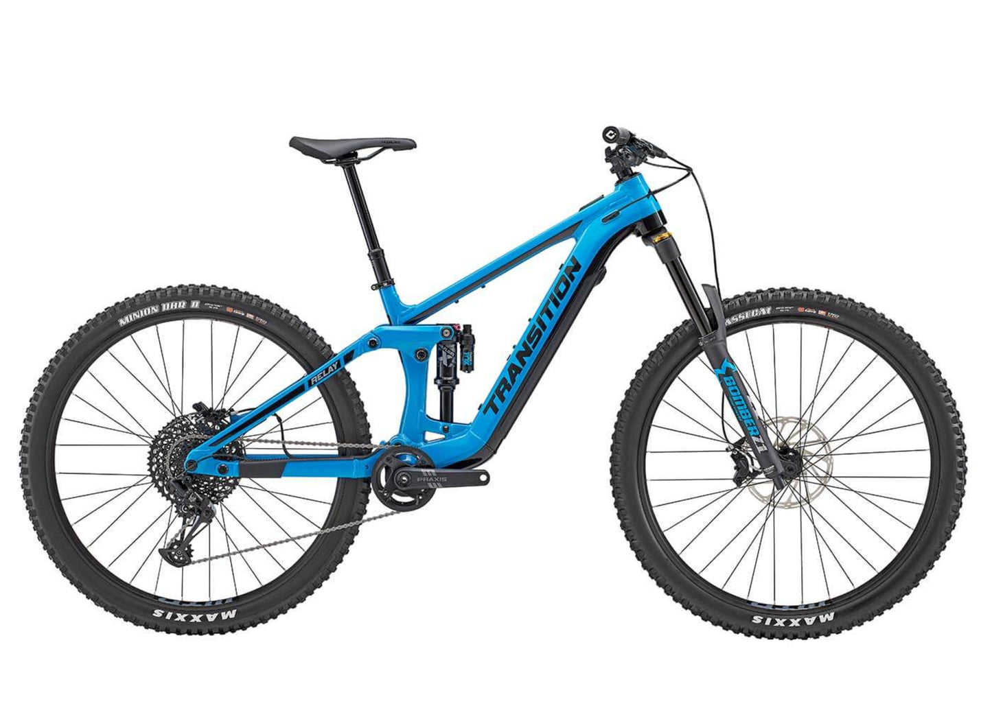 Transition Relay Alloy NX TR blue Side profile