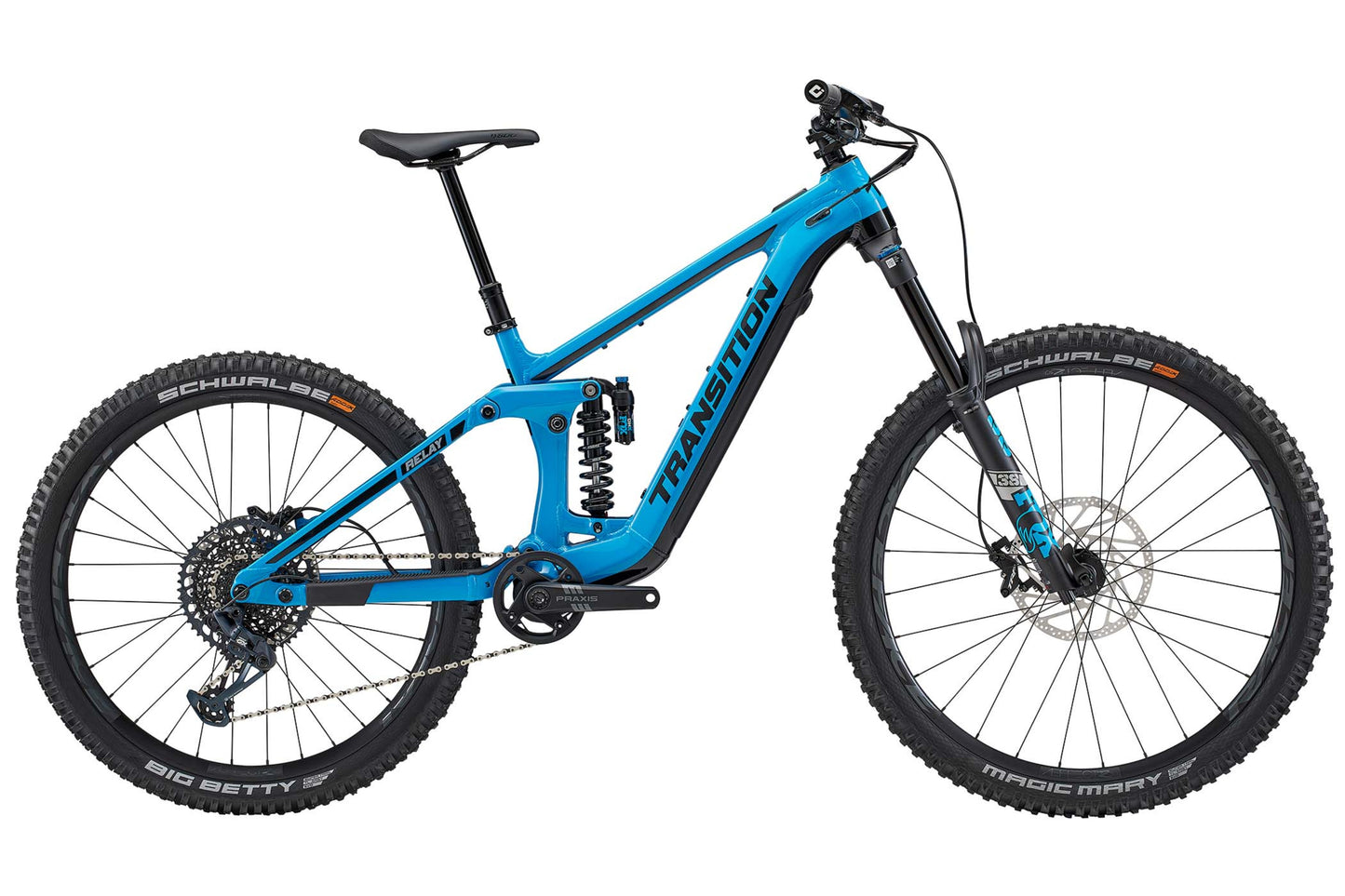 Transition Relay Alloy GX PNW TR blue Side profile