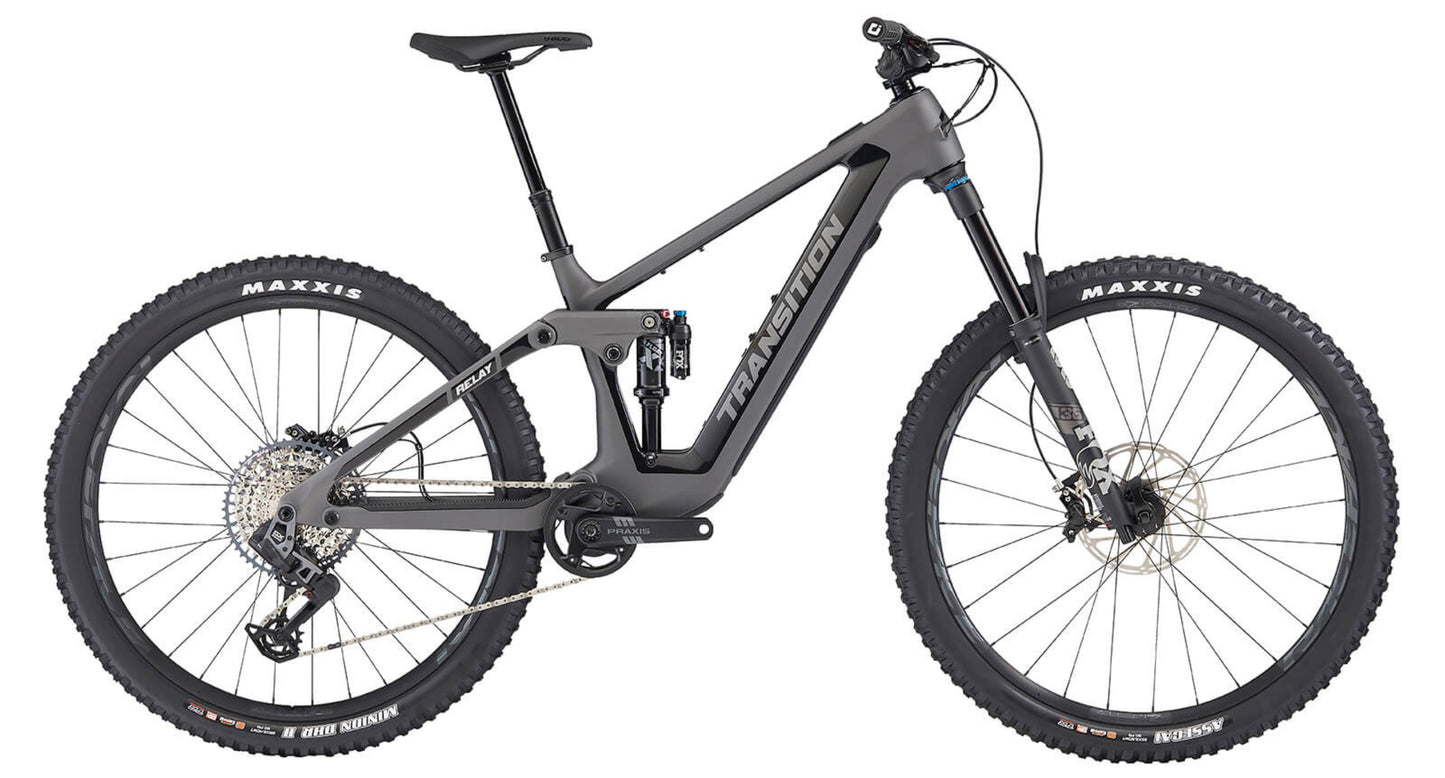 Transition Relay Carbon GX AXS Oxide grey Side profile