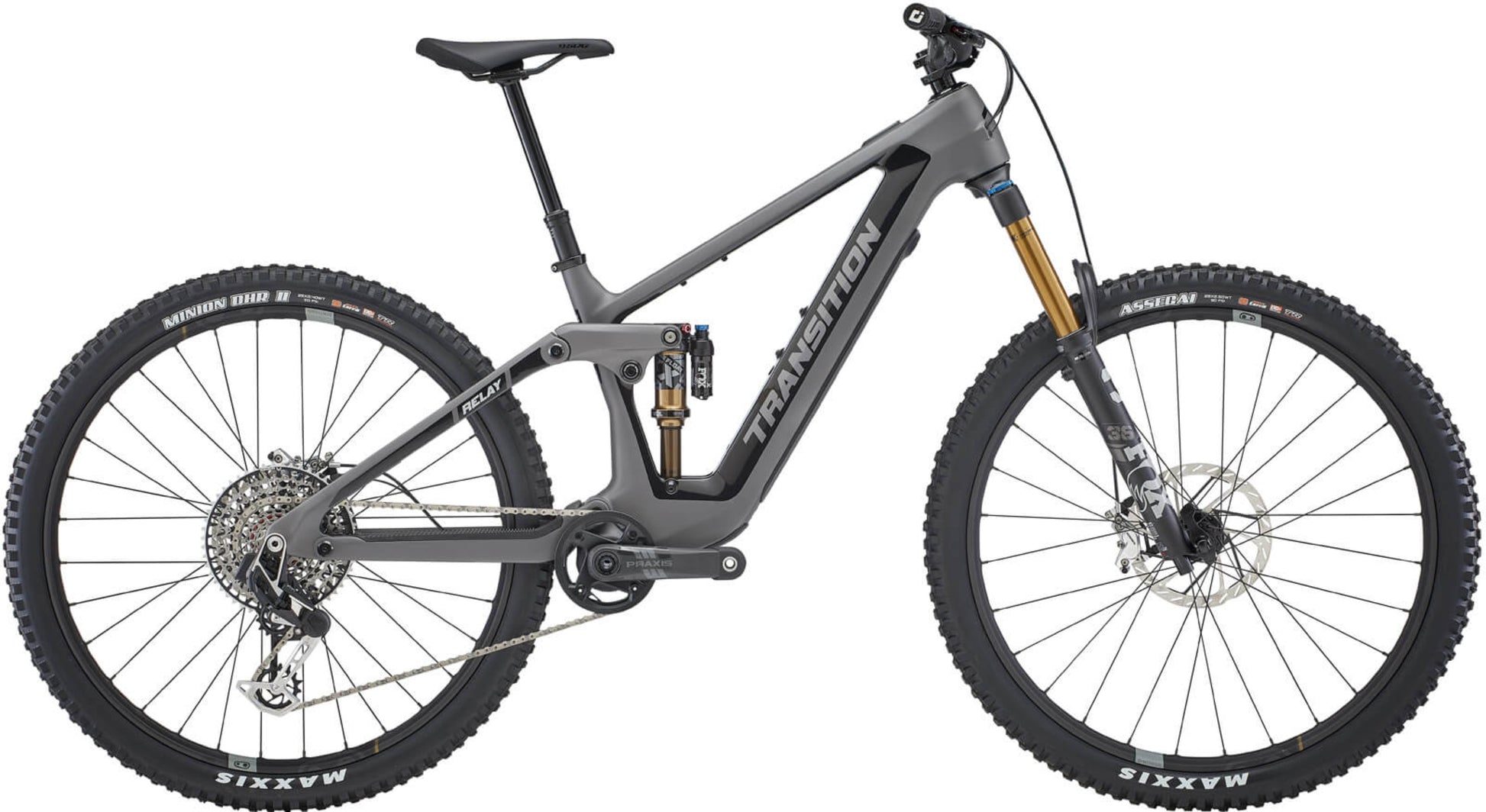 Transition Relay Carbon XX AXS Grey oxide Side profile