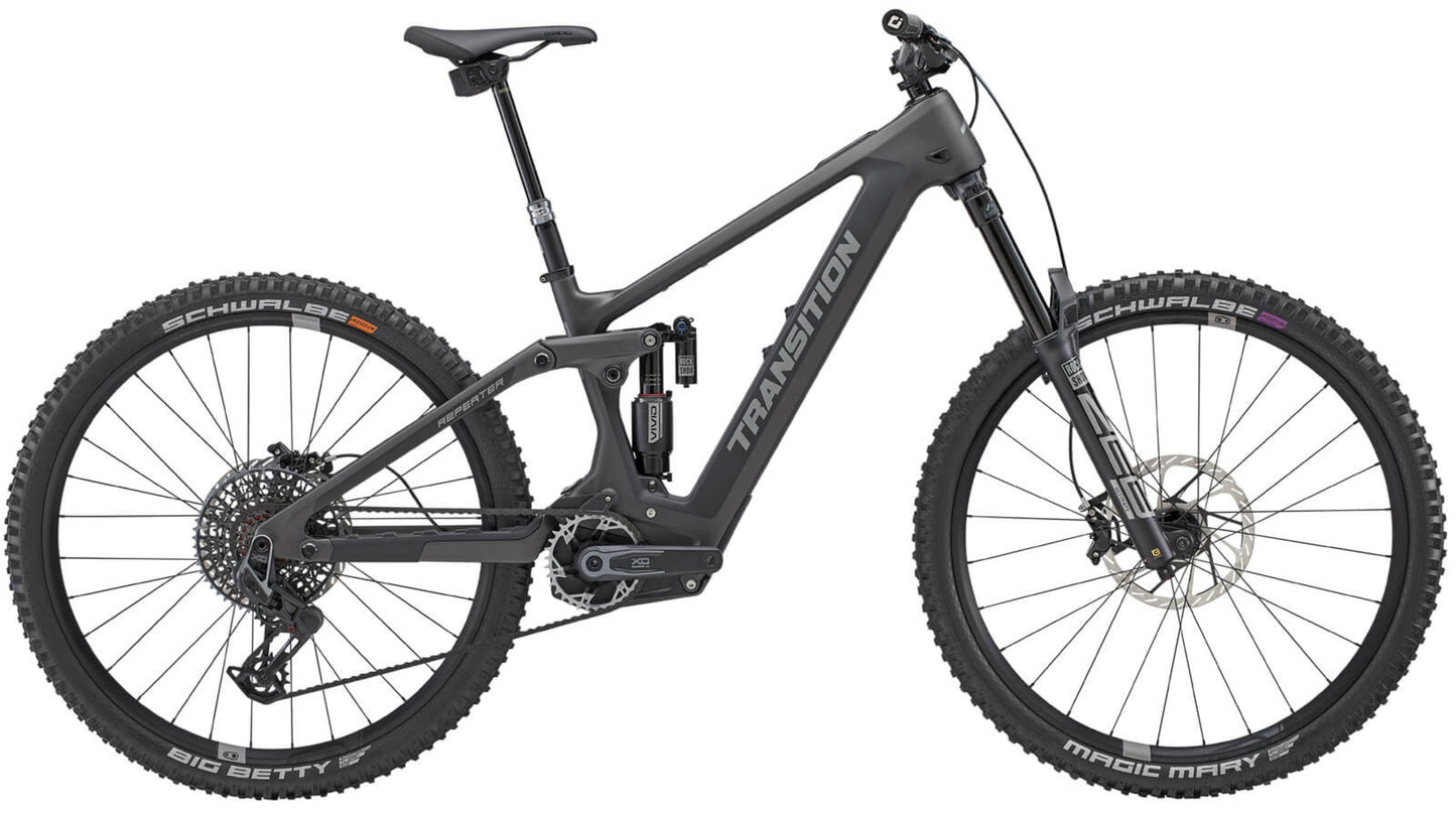 Transition Repeater PT Carbon XO AXS Graphite gray side profile