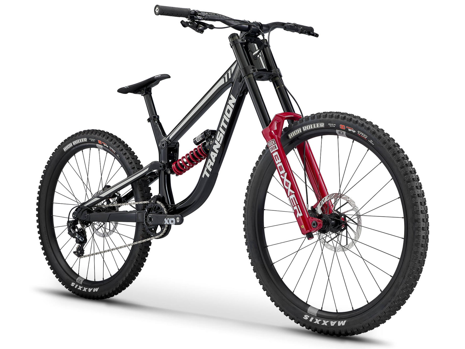Transition TR11 Alloy XO Black stallion Full suspension Mountainbike Forward facing view