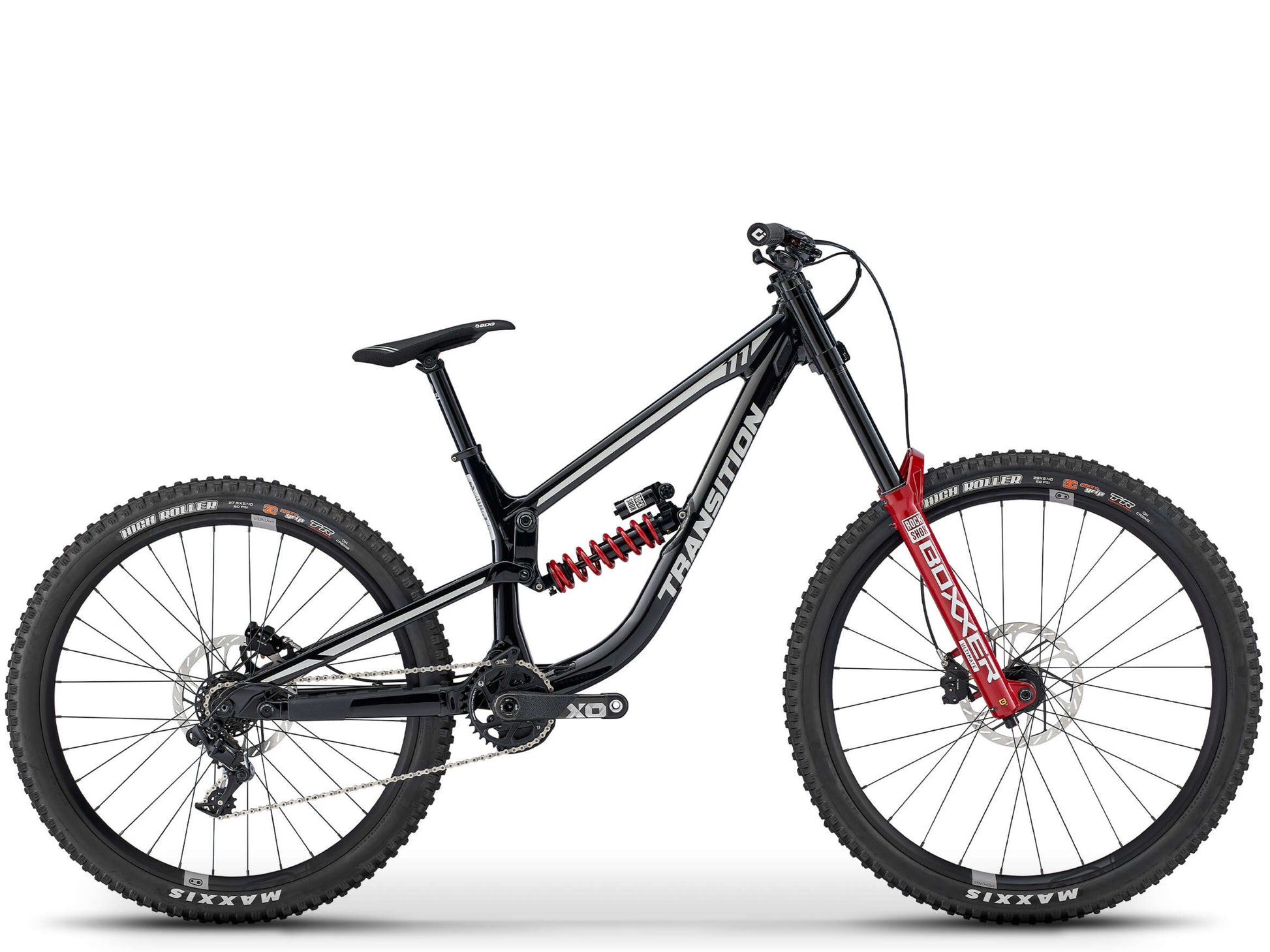 Transition TR11 Alloy XO Black stallion Full suspension Mountainbike Side profile