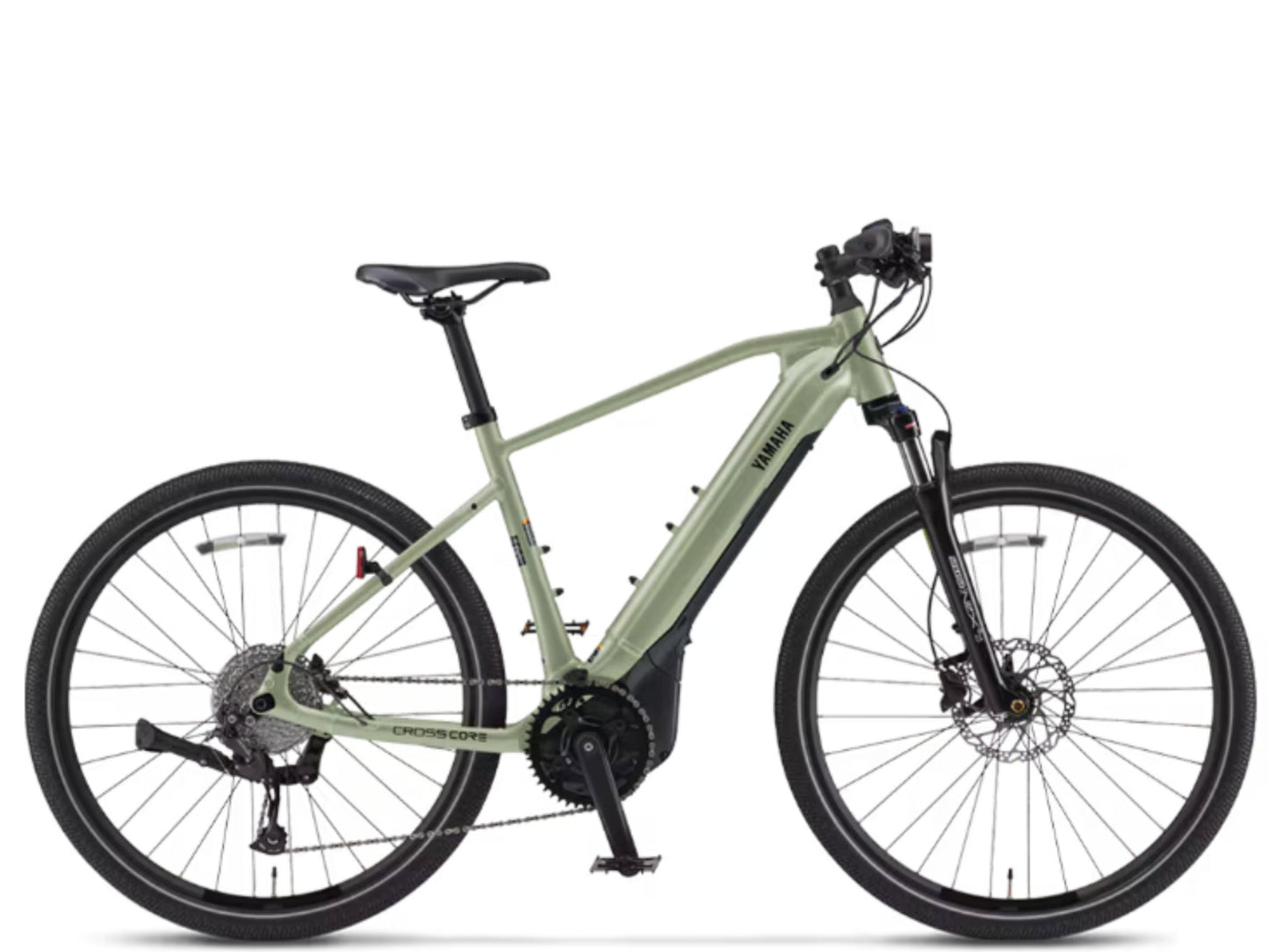 Yamaha Crosscore RC Urban sage side profile