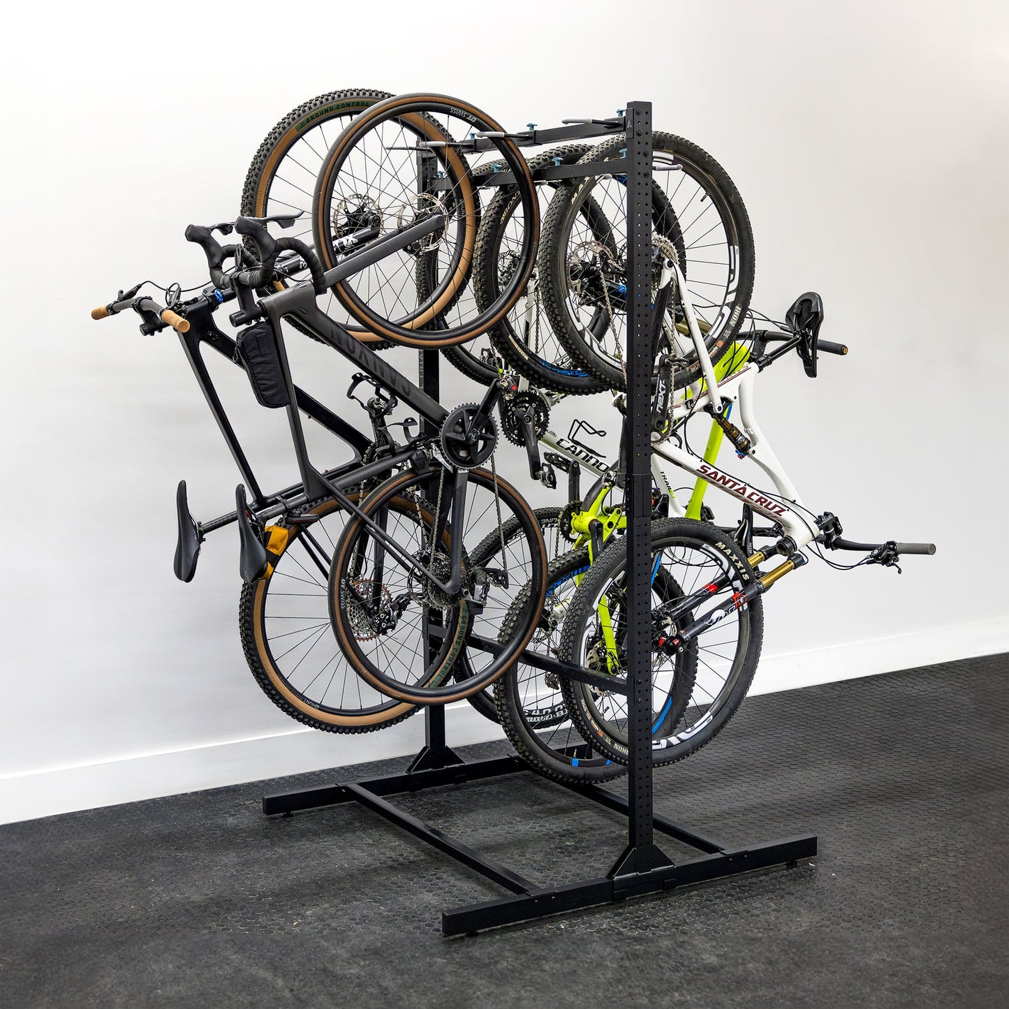 StoreYourBoard Freestanding G-Bike | Holds 8 Bikes