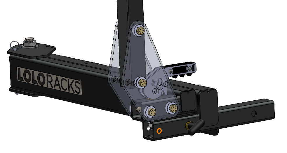 Lolo Racks Boss Swingout and 6 bike rack System