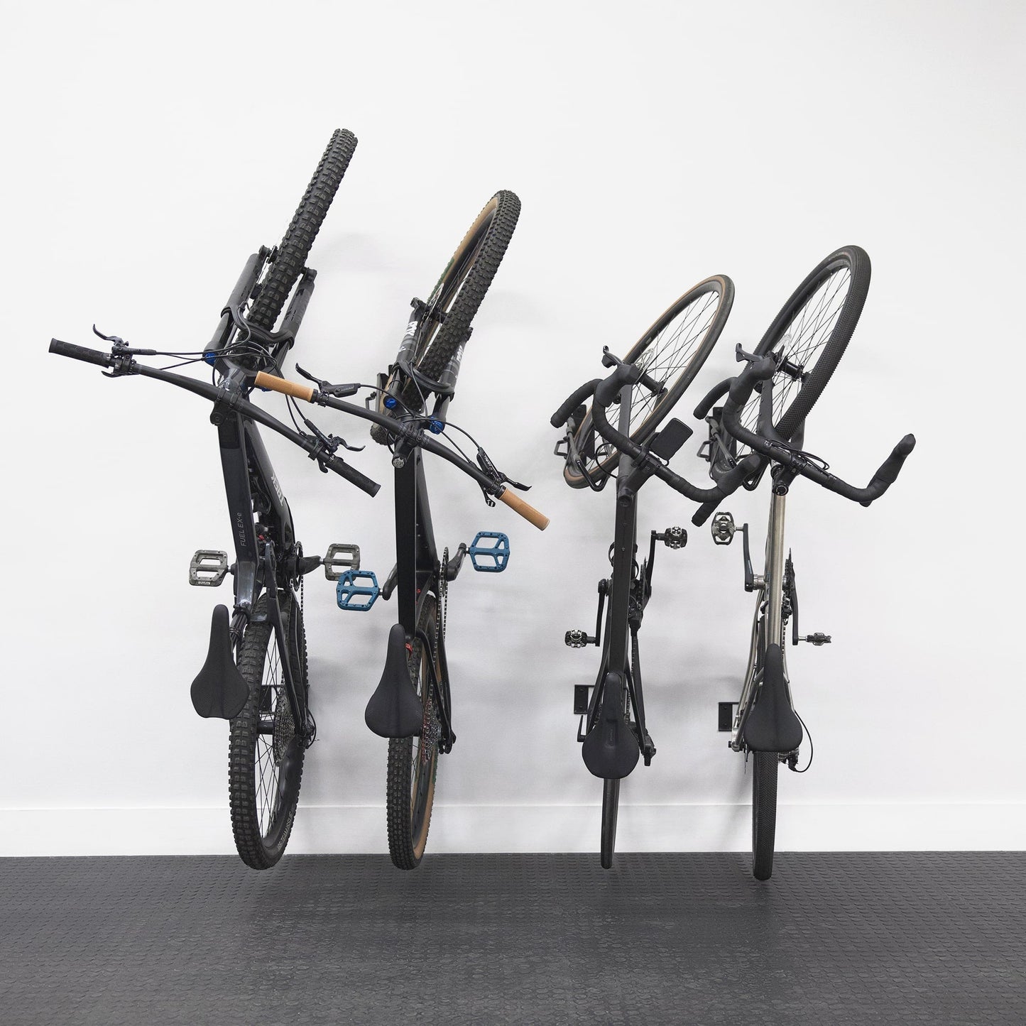 StoreYourBoard SwivelStow No-Lift Road & Gravel Bike Rack | 4 Pack