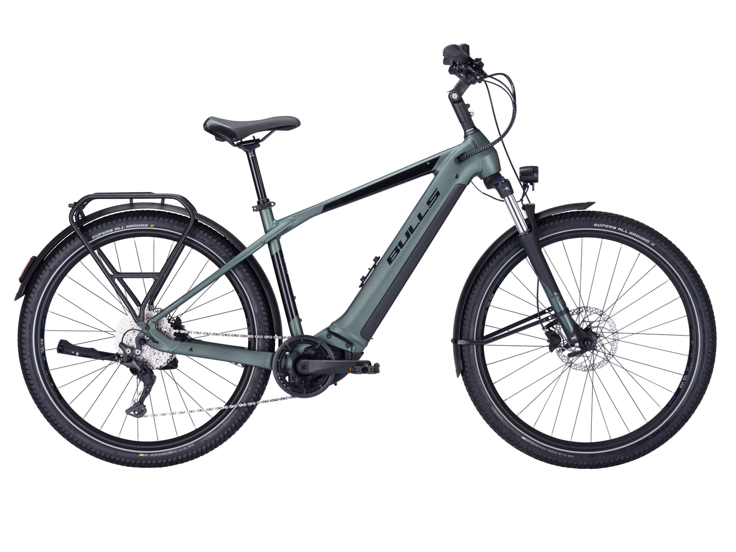 Bulls Iconic EVO 1 750 Diamond eMTB hard tail emerald green side profile white background on Fly Rides