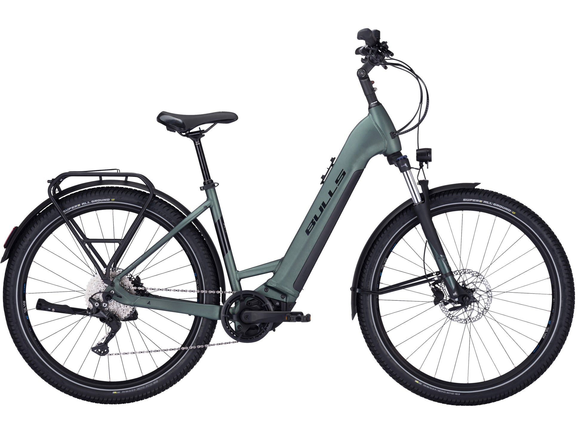 Emerald green matte / black / chrome